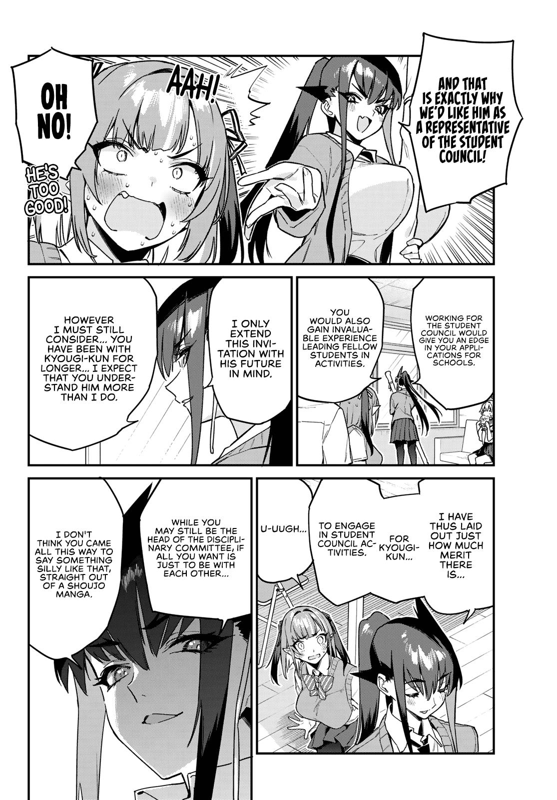 Kanan-Sama Is Easy As Hell! - Chapter 81: Kyougi And Kanan’s Interview With The Student Council President