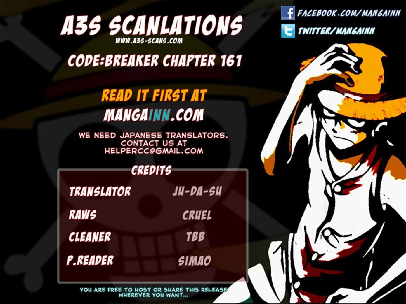 Code: Breaker - Vol.19 Chapter 161 : The Transfigurations Of Demons