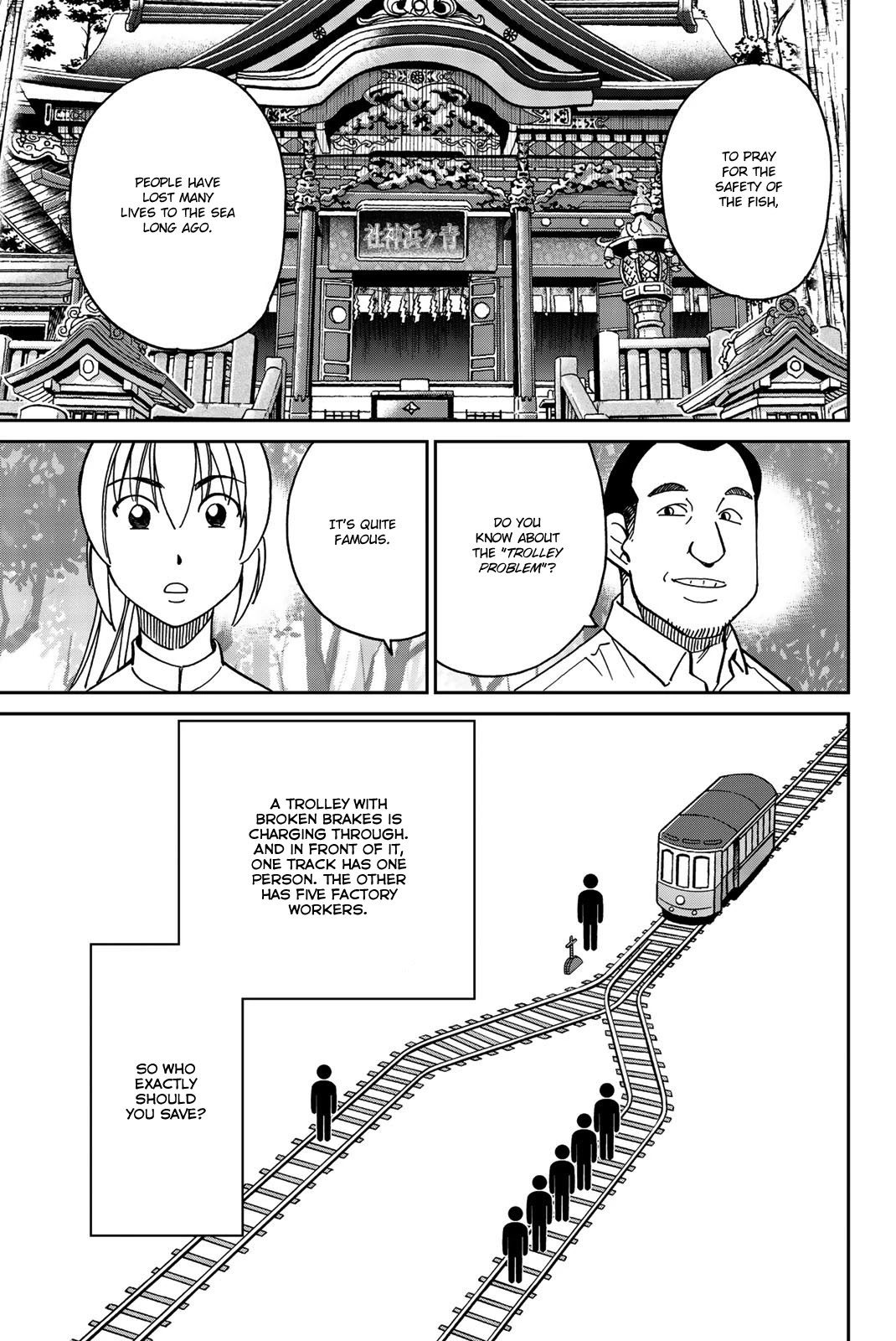 Q.e.d. Iff - Shoumei Shuuryou - Chapter 34: Trolley Problem