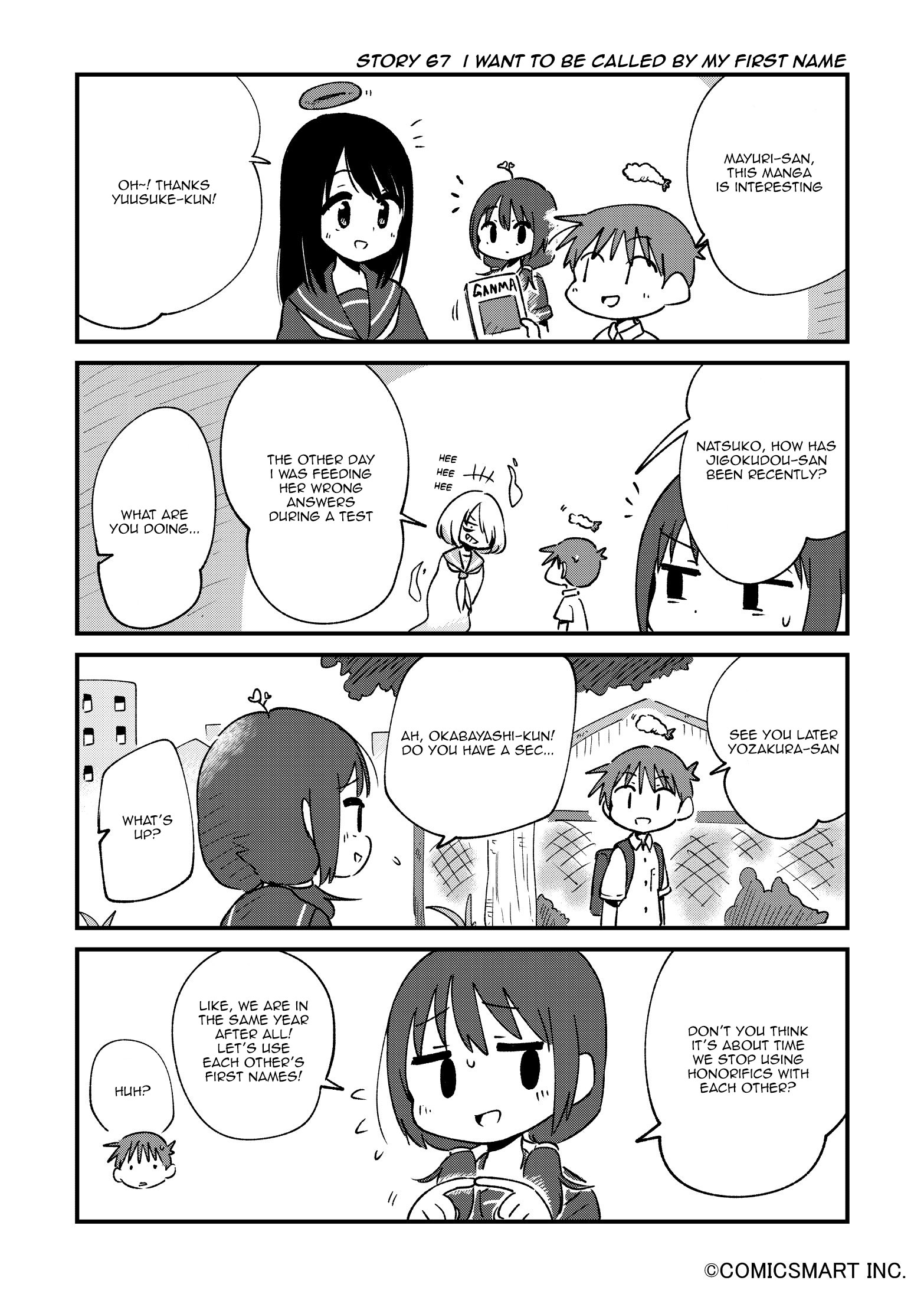 Fushigi No Mayuri-San - Chapter 67: I Want To Be Called By My First Name