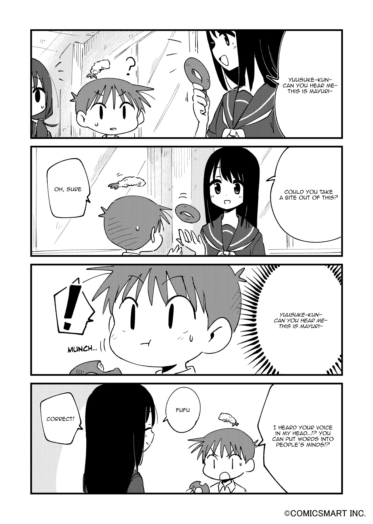 Fushigi No Mayuri-San - Chapter 71: Recording