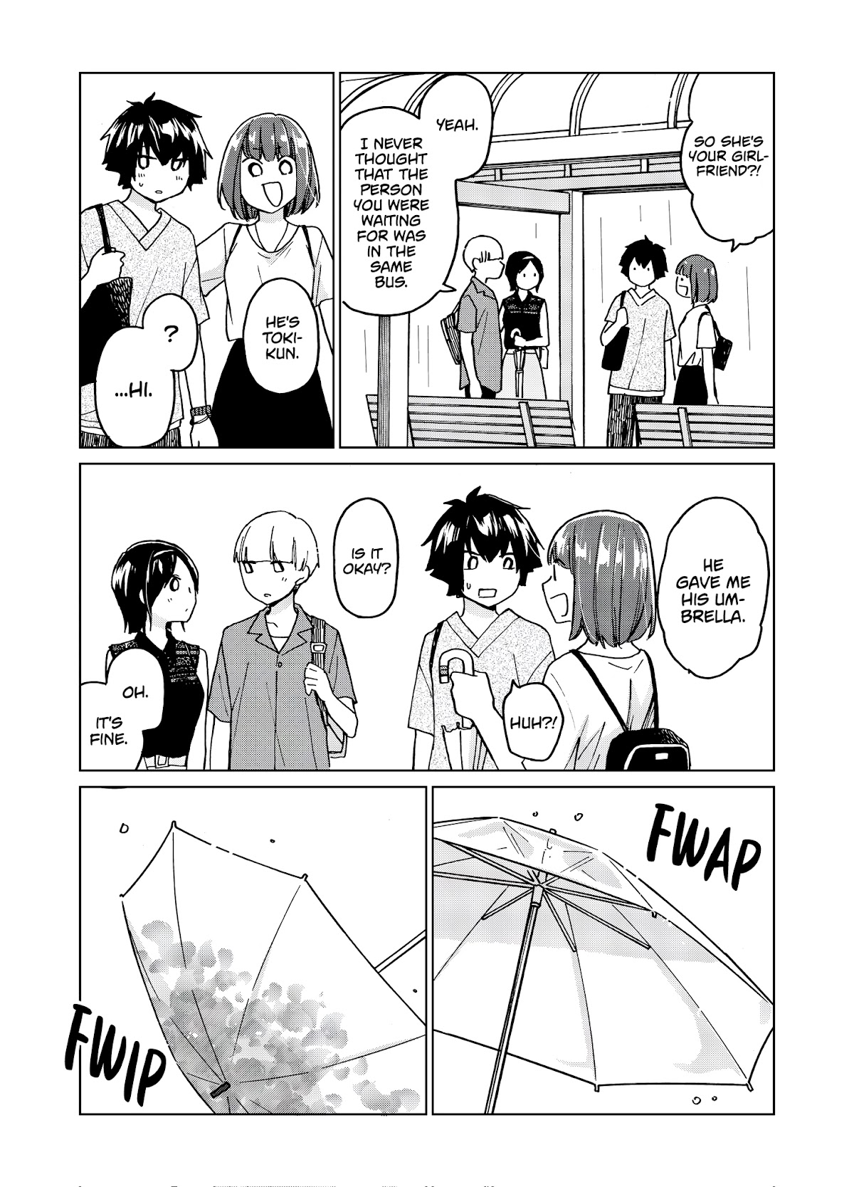 Hanazono And Kazoe's Bizzare After School Rendezvous - Chapter 34: Meet-Ups At The Bus Stop