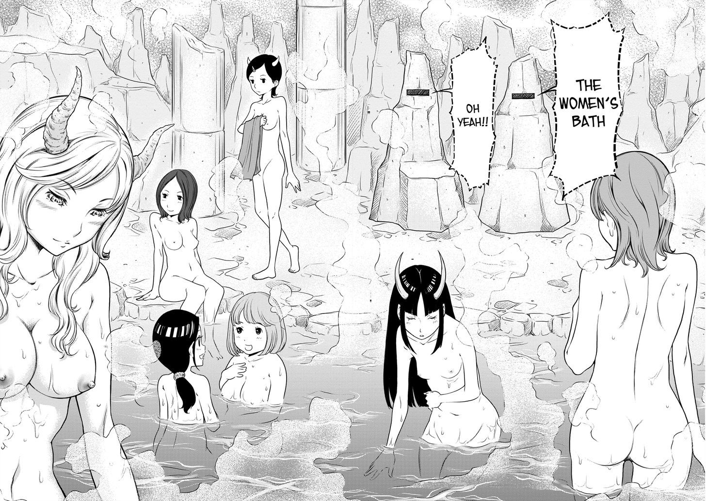 Jigokuren - Love In The Hell - Vol.1 Chapter 5 : The Hell Of Hot Springs