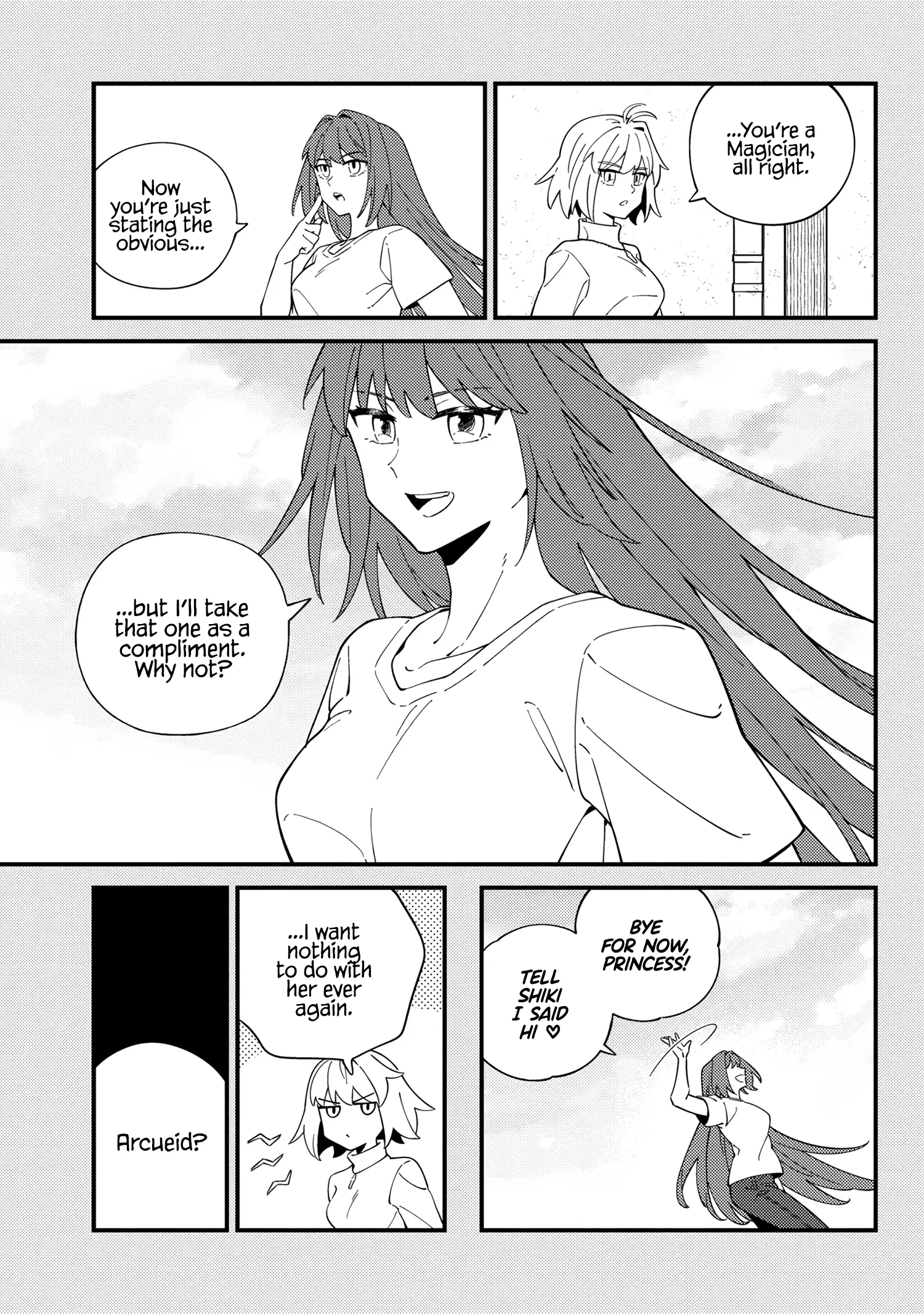 Tsukihime: A Piece Of Blue Glass Moon - Moon Phase - Chapter 1: The Magician Etched In His Eyes