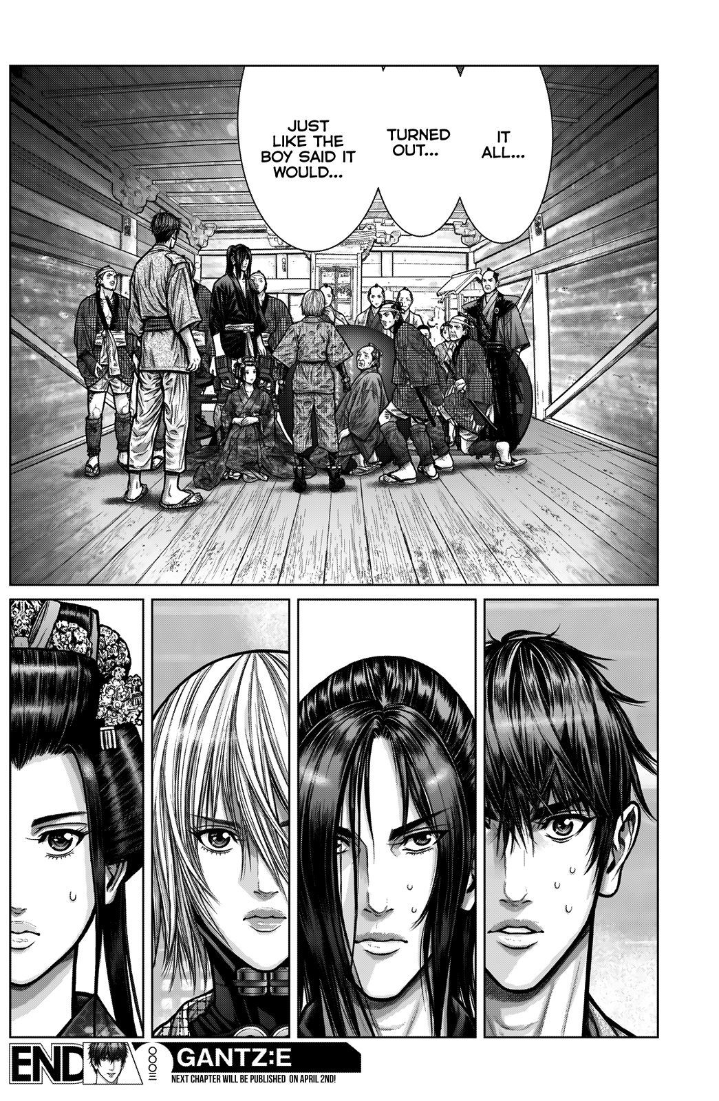 Gantz:e - Chapter 3: The Time Draws Near As The Ball Sings