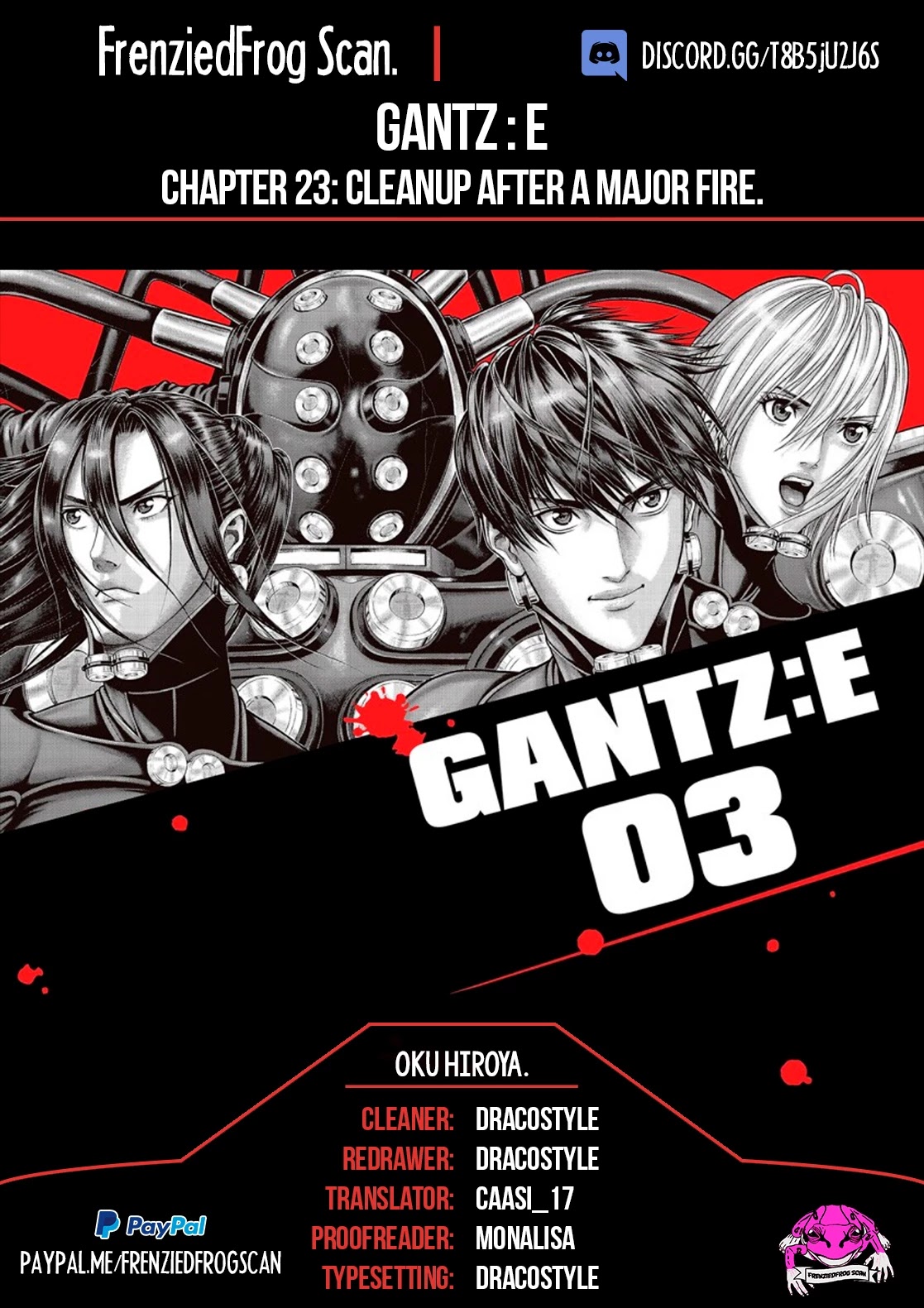 Gantz:e - Chapter 23: Cleanup After A Major Fire