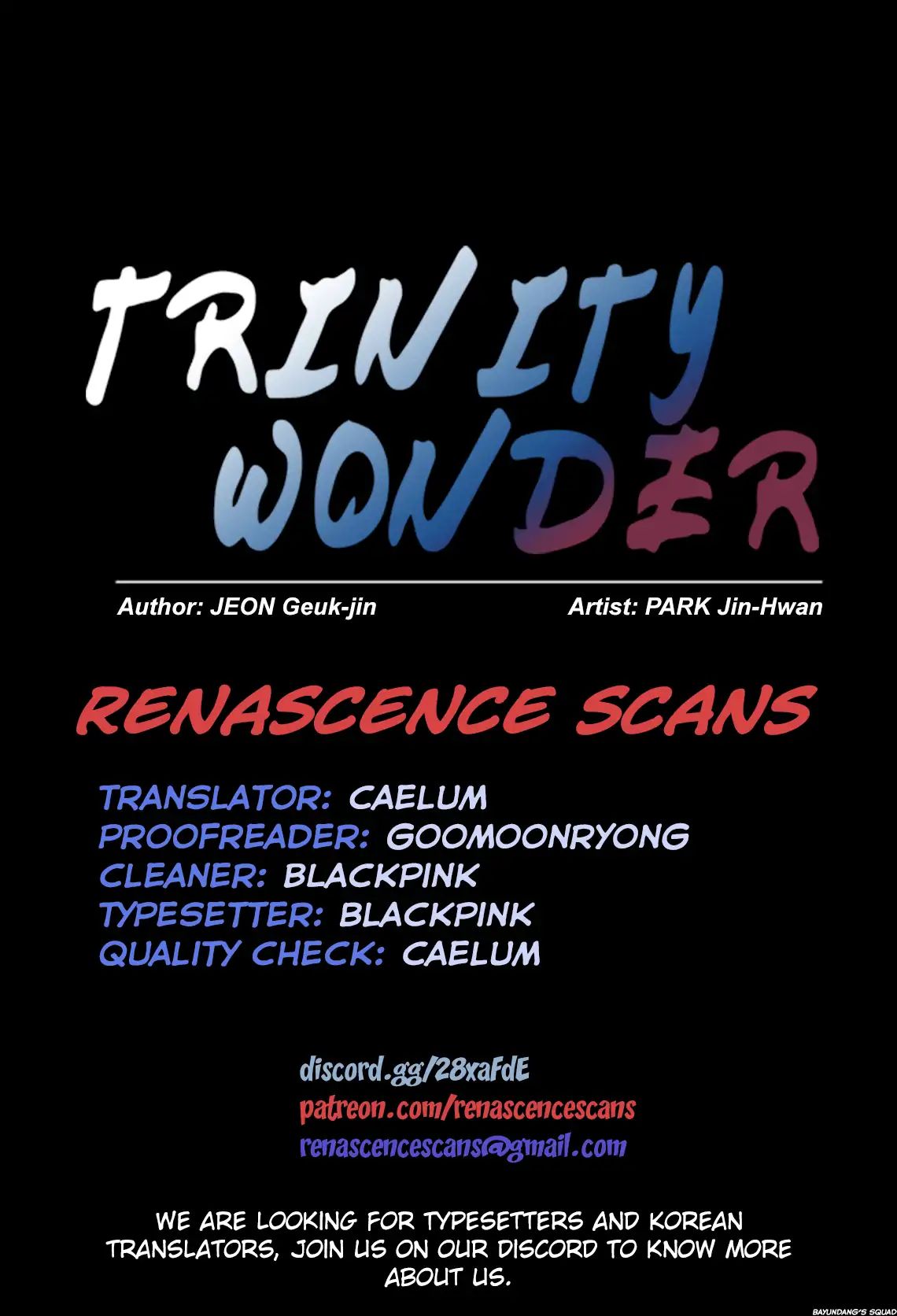 Trinity Wonder - Chapter 88