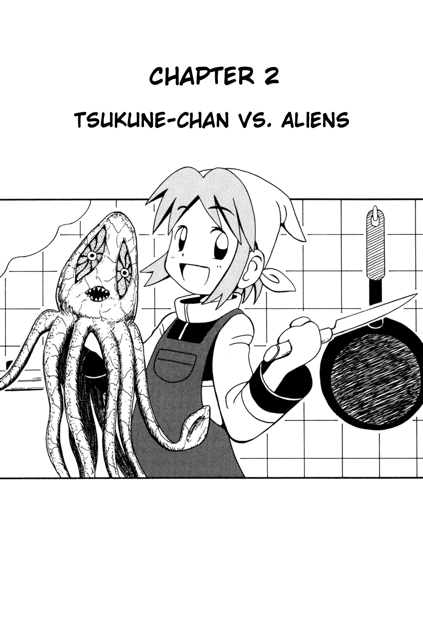 Majokko Tsukune-Chan - Vol.1 Chapter 2: Tsukune-Chan Vs. Aliens