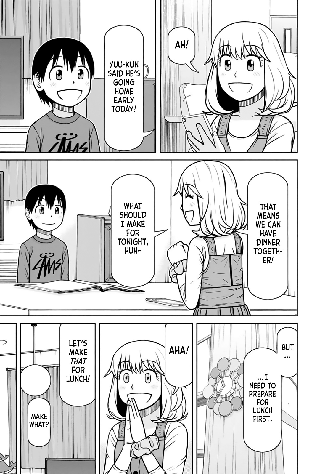 Mitsuba-Kun Wa Aniyome-San To - Vol.4 Chapter 28: The Two Taking Shelter