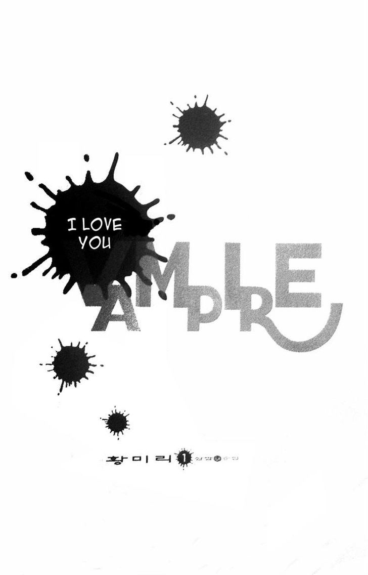 I Love You, Vampire - Vol.1 Chapter 1