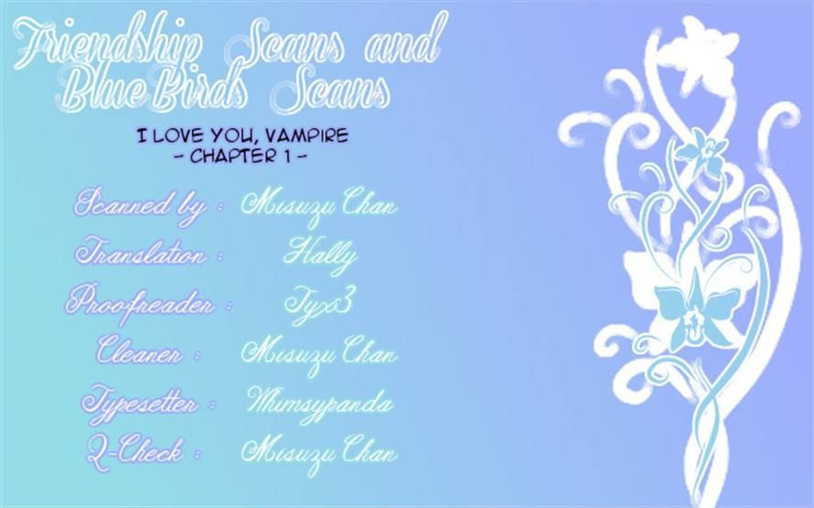 I Love You, Vampire - Vol.1 Chapter 1