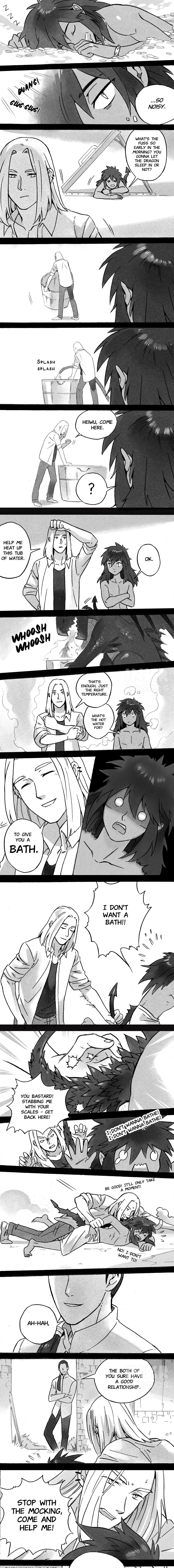 The Dragon And His Basement - Chapter 9: Taking A Bath