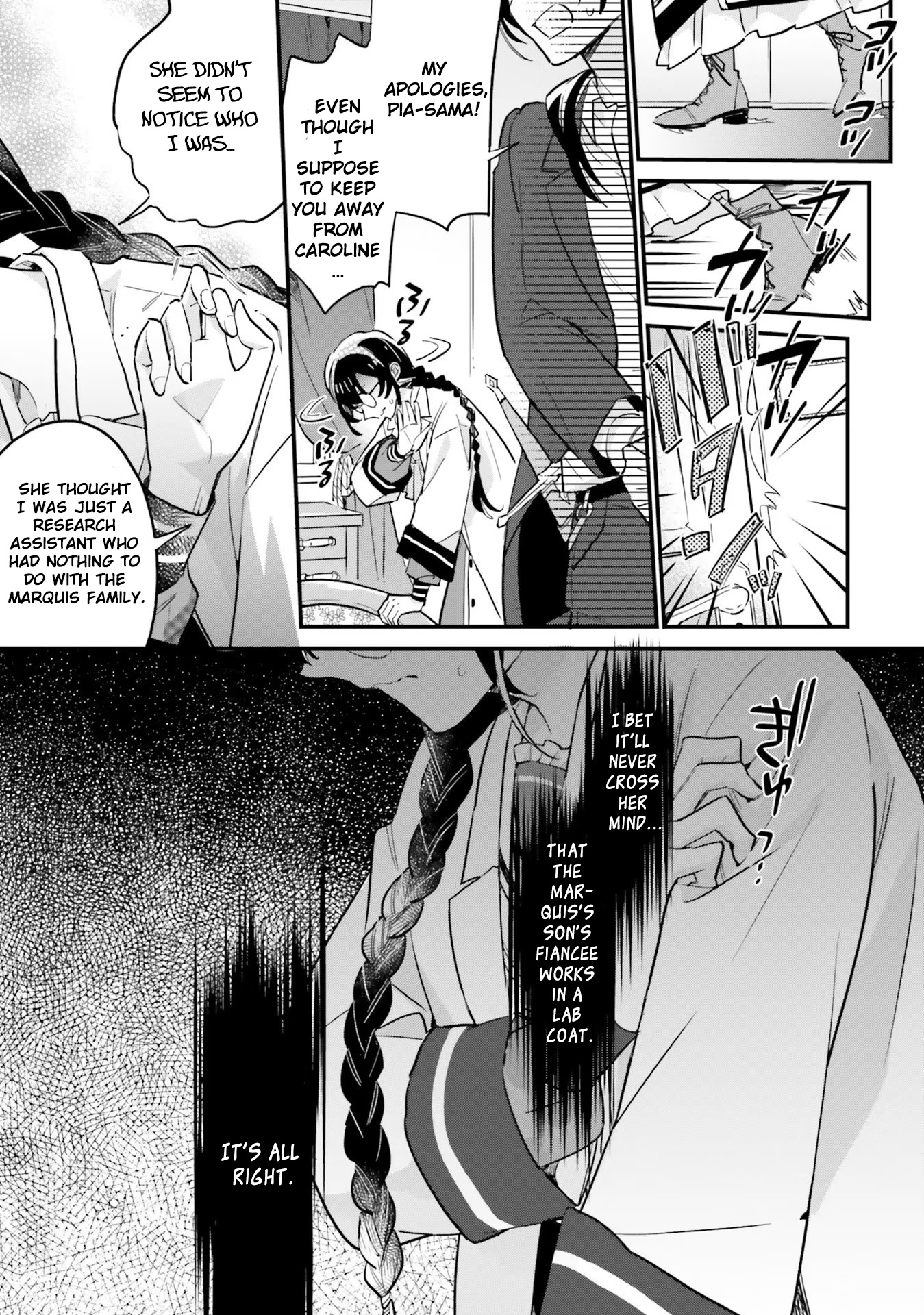 Yowaki Max Reijou Nanoni, Ratsuwan Konyakusha-Sama No Kake Ni Notte Shimatta - Vol.3 Chapter 15.2: What I Can Do (2)