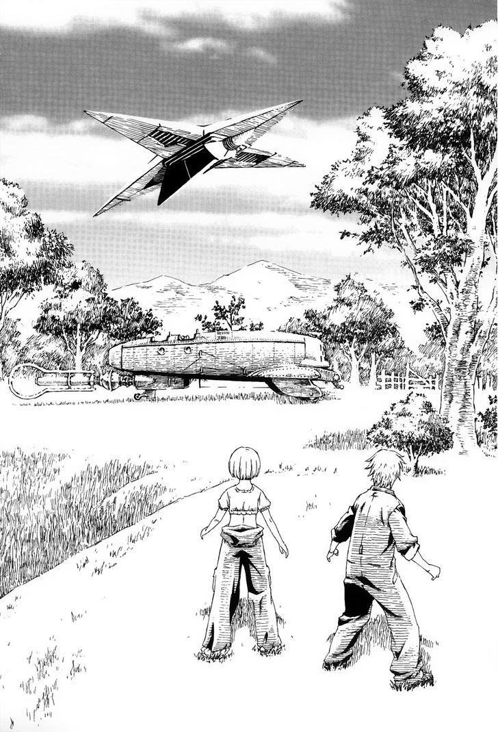 Last Exile - Sunadokei No Tabibito - Chapter 1 : Fields Of Wheat