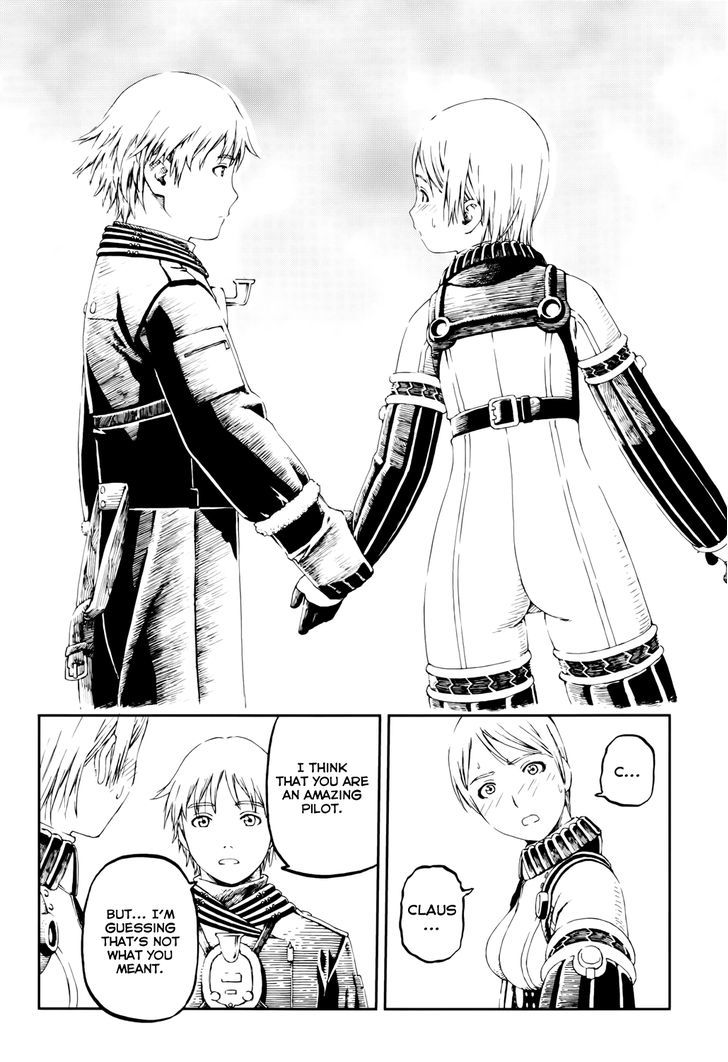 Last Exile - Sunadokei No Tabibito - Chapter 8 : A Young Woman S Courage