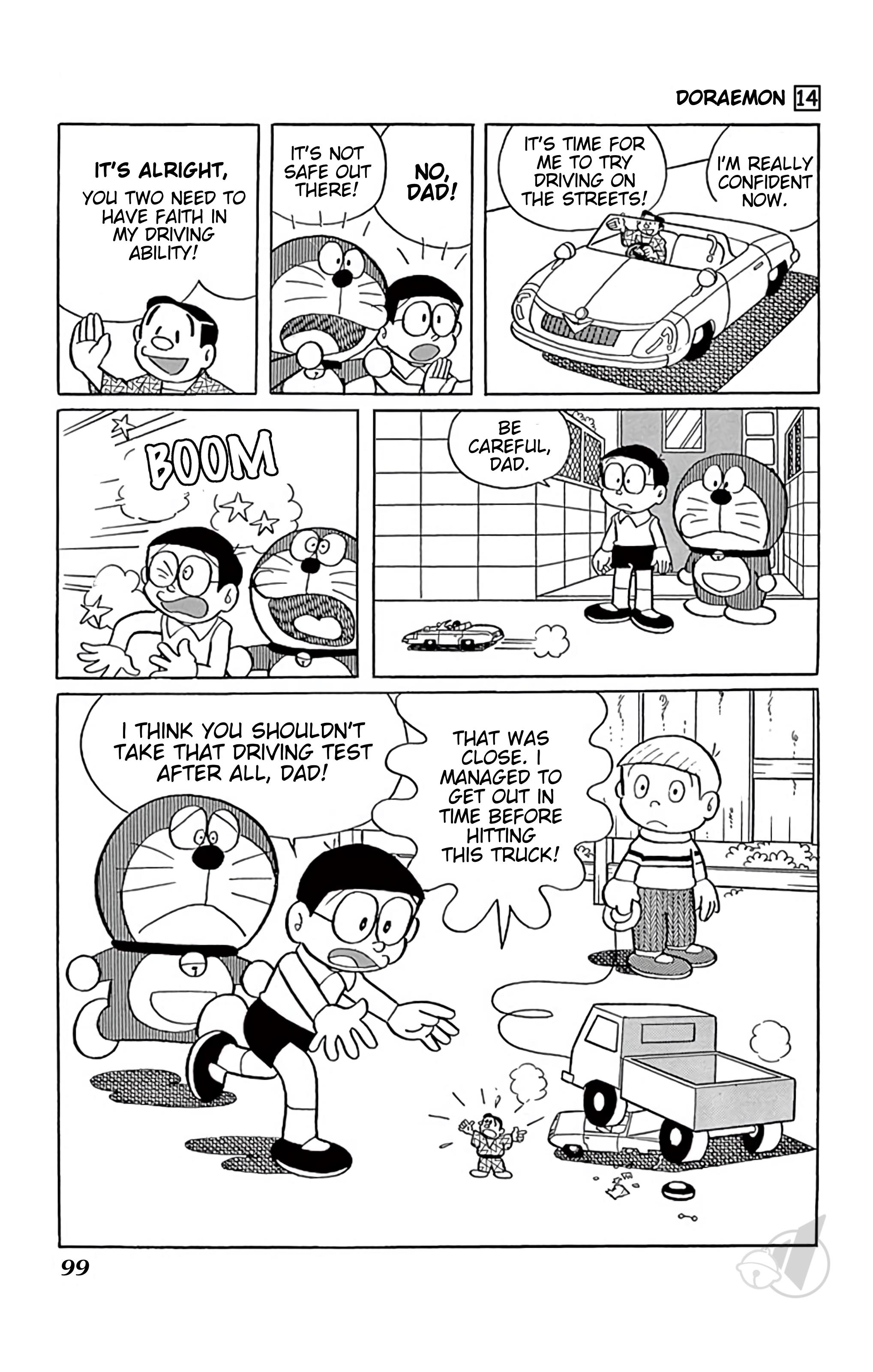 Doraemon - Vol.14 Chapter 256: Minicar Driving School