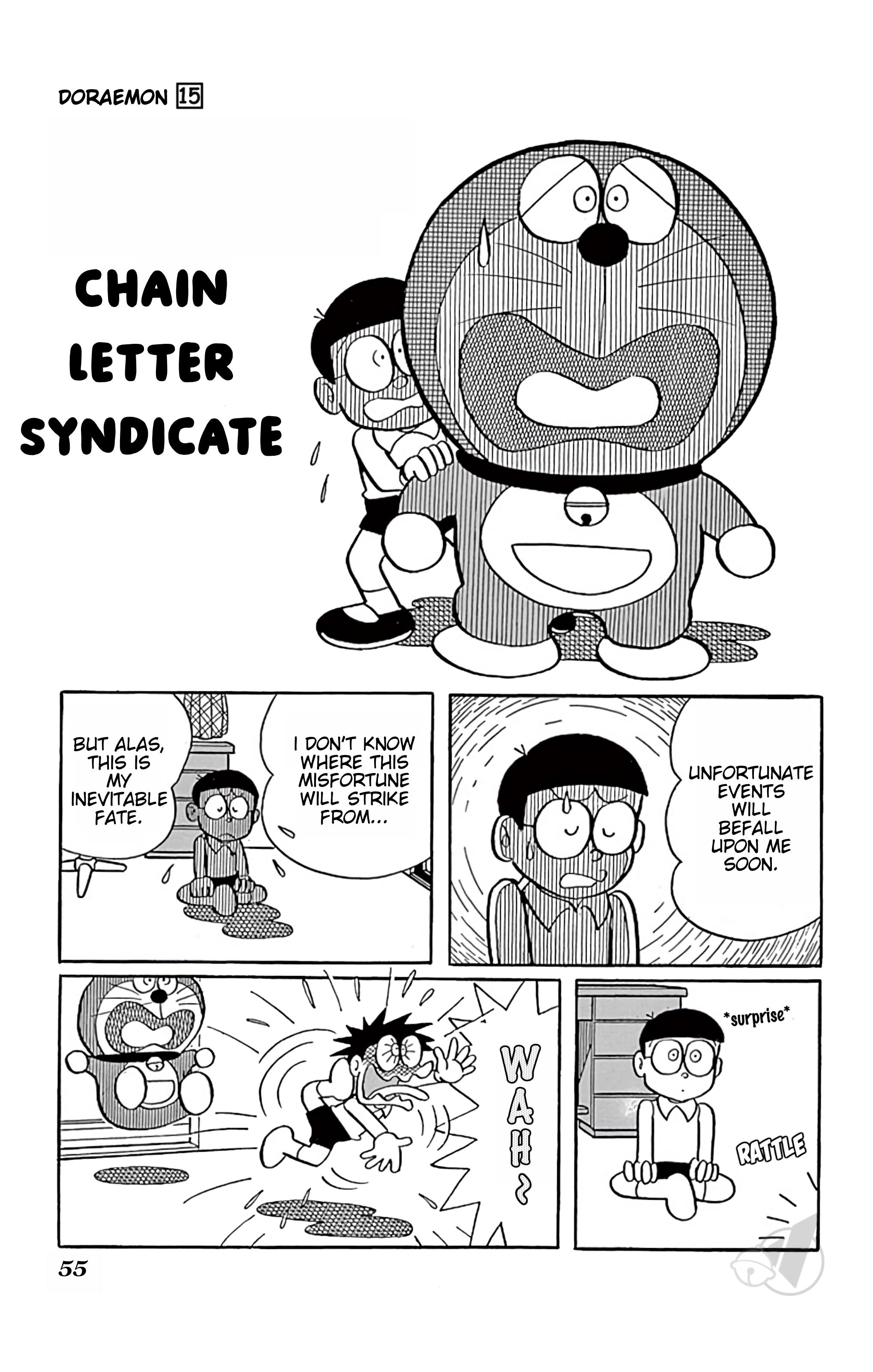 Doraemon - Vol.15 Chapter 271: Chain Letter Syndicate