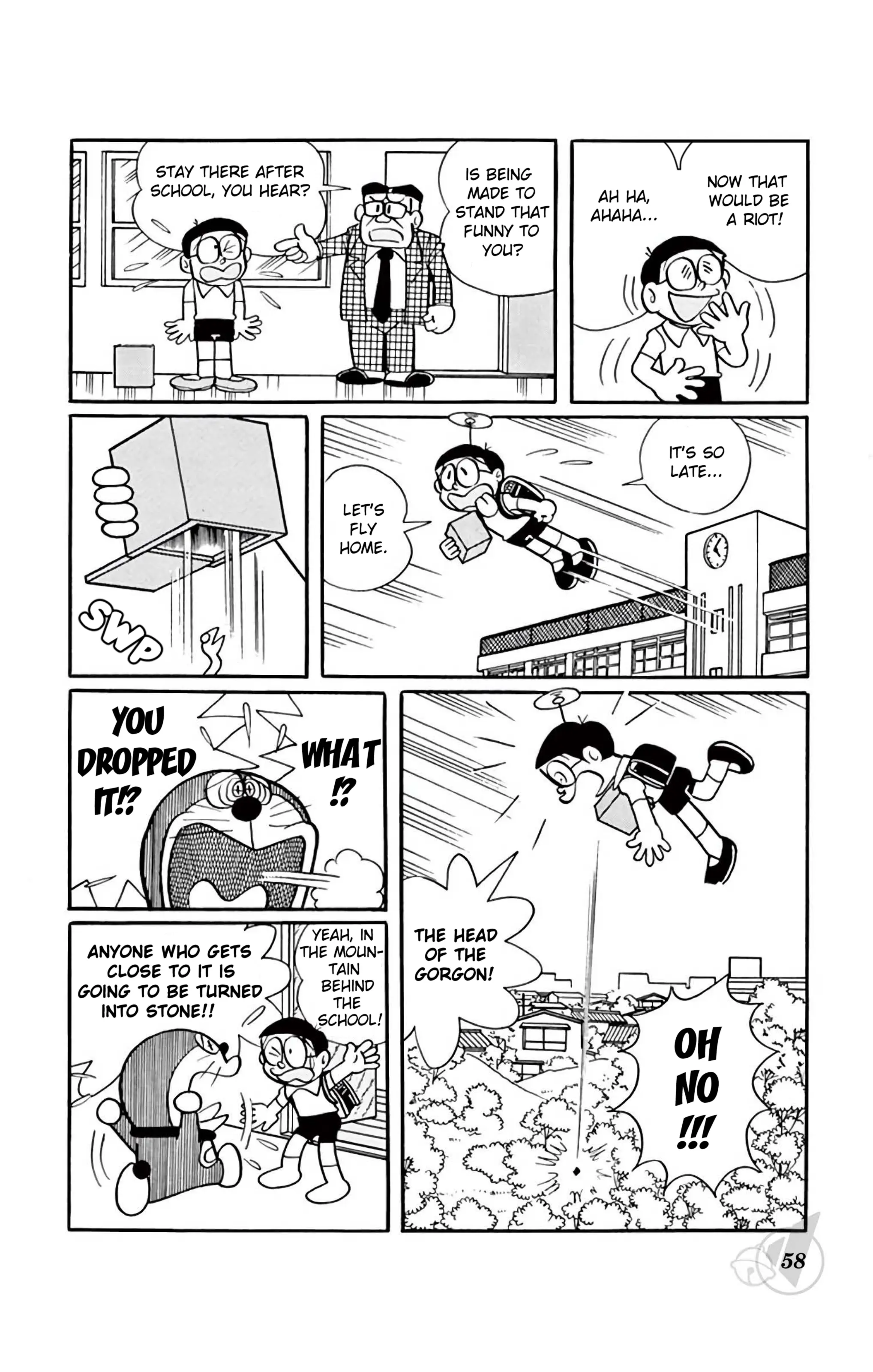 Doraemon - Vol.20 Chapter 365: Head Of The Gorgon