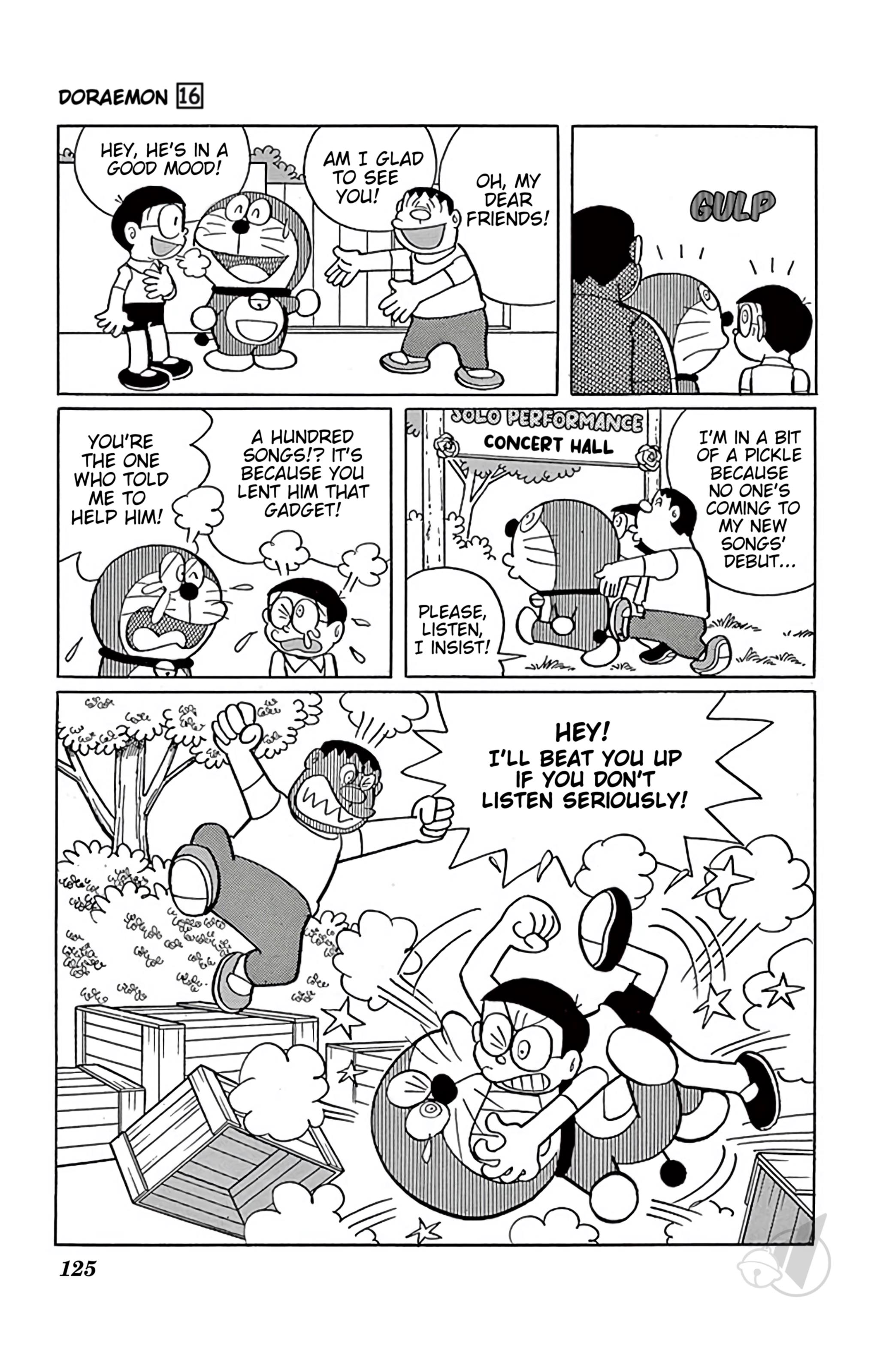 Doraemon - Vol.16 Chapter 297: The Singer-Songwriter