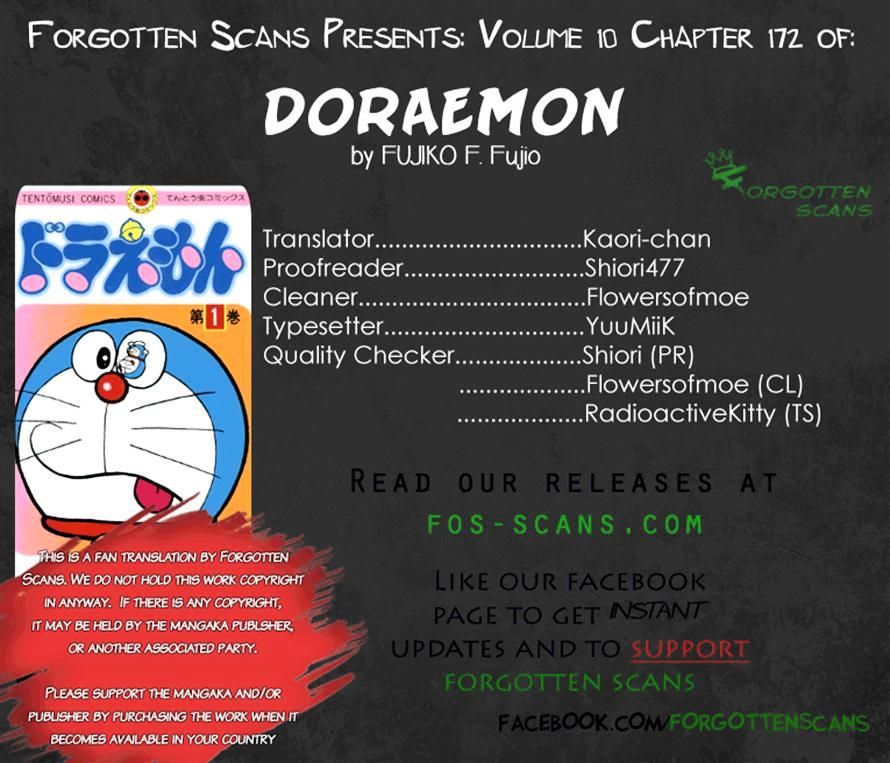 Doraemon - Vol.9 Chapter 172