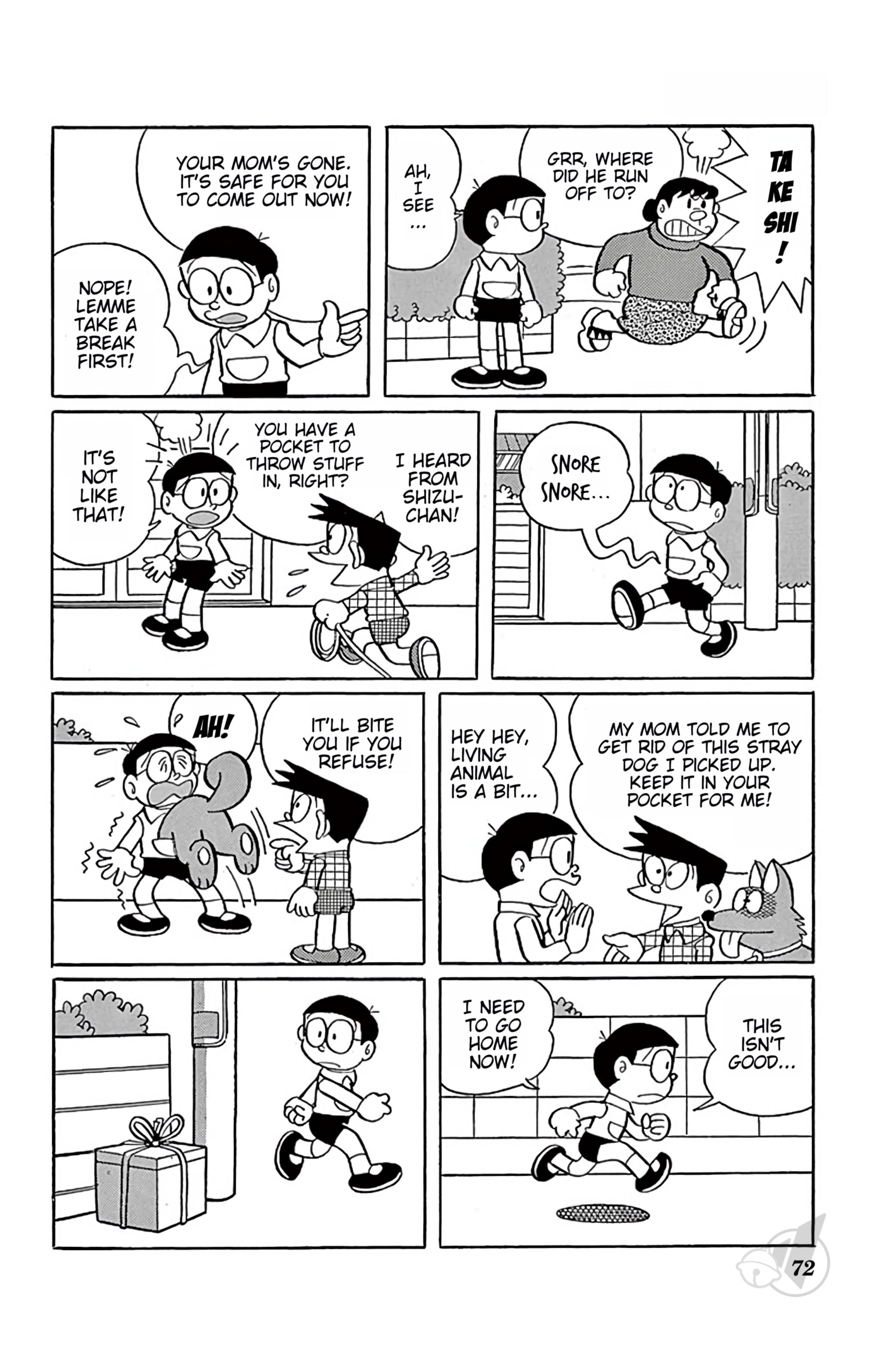 Doraemon - Vol.16 Chapter 291: Four-Dimensional Pocket