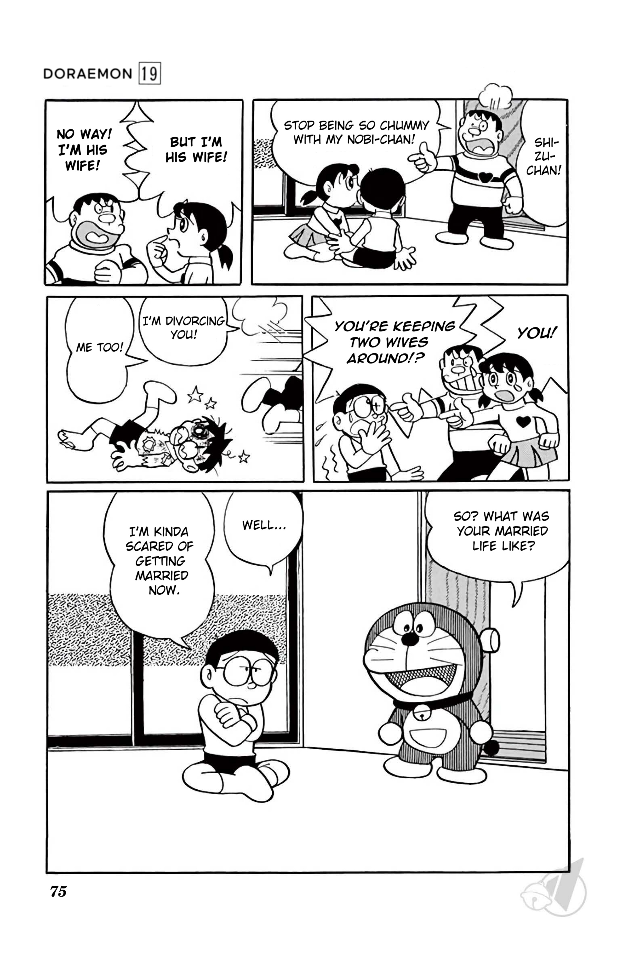 Doraemon - Vol.19 Chapter 347: Couple Test Badges