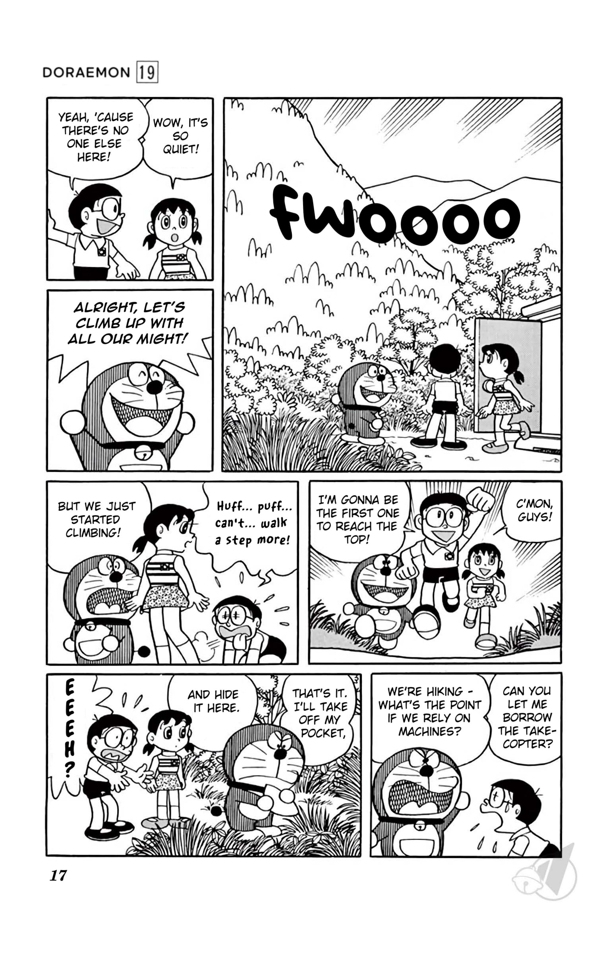 Doraemon - Vol.19 Chapter 342: People-Repellent Gyro