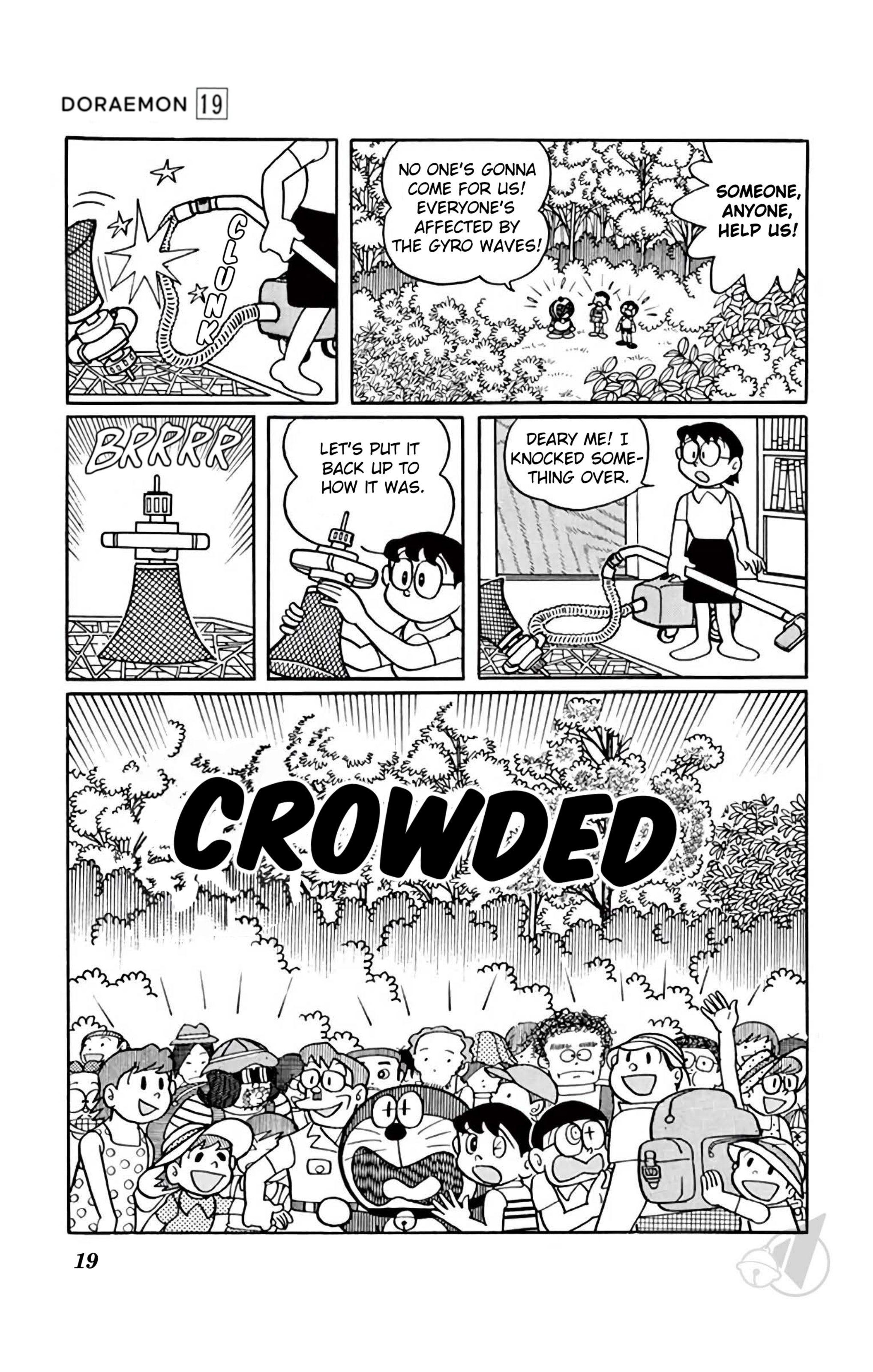 Doraemon - Vol.19 Chapter 342: People-Repellent Gyro