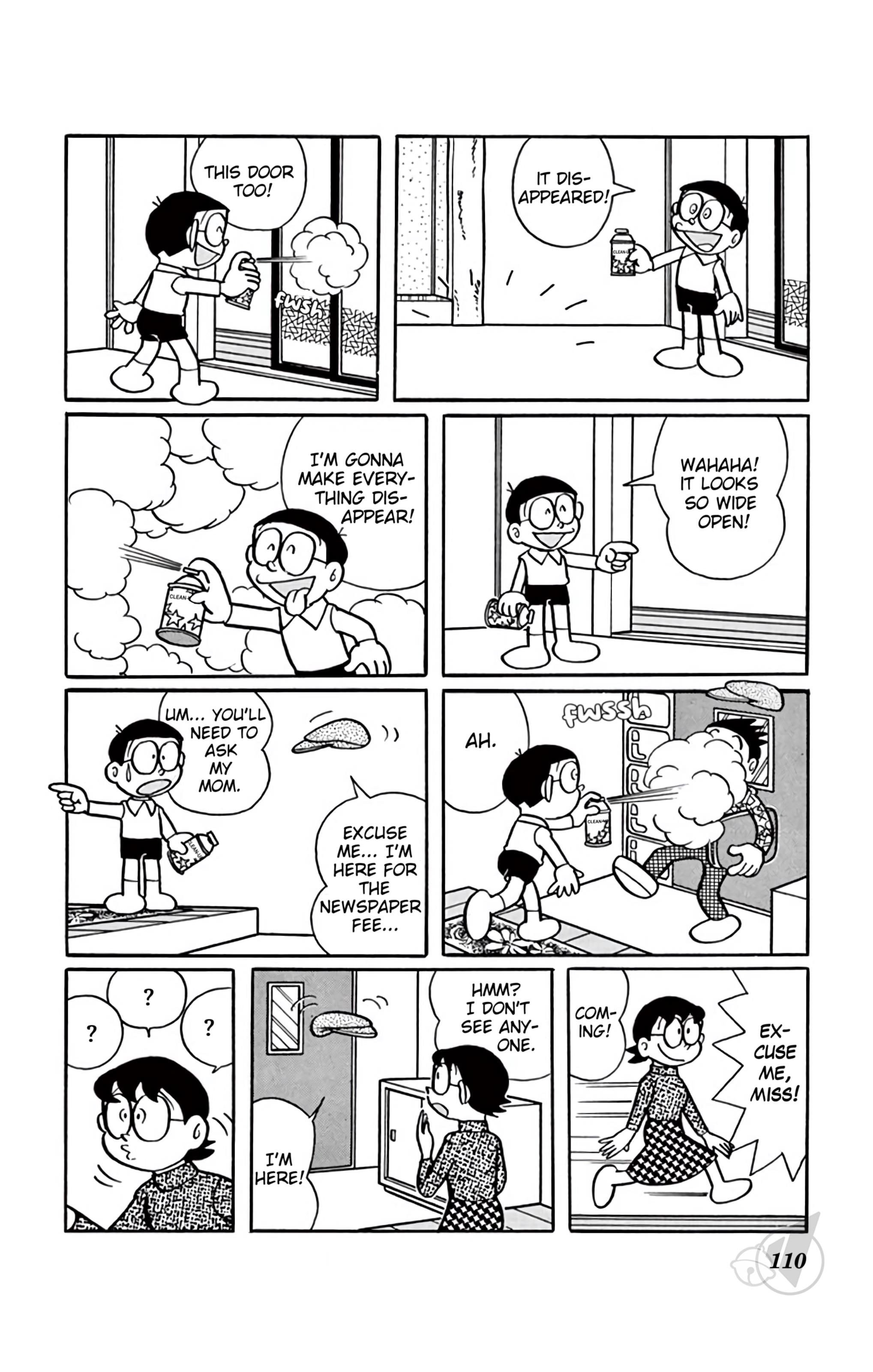 Doraemon - Vol.17 Chapter 314: Clean-Up Spray