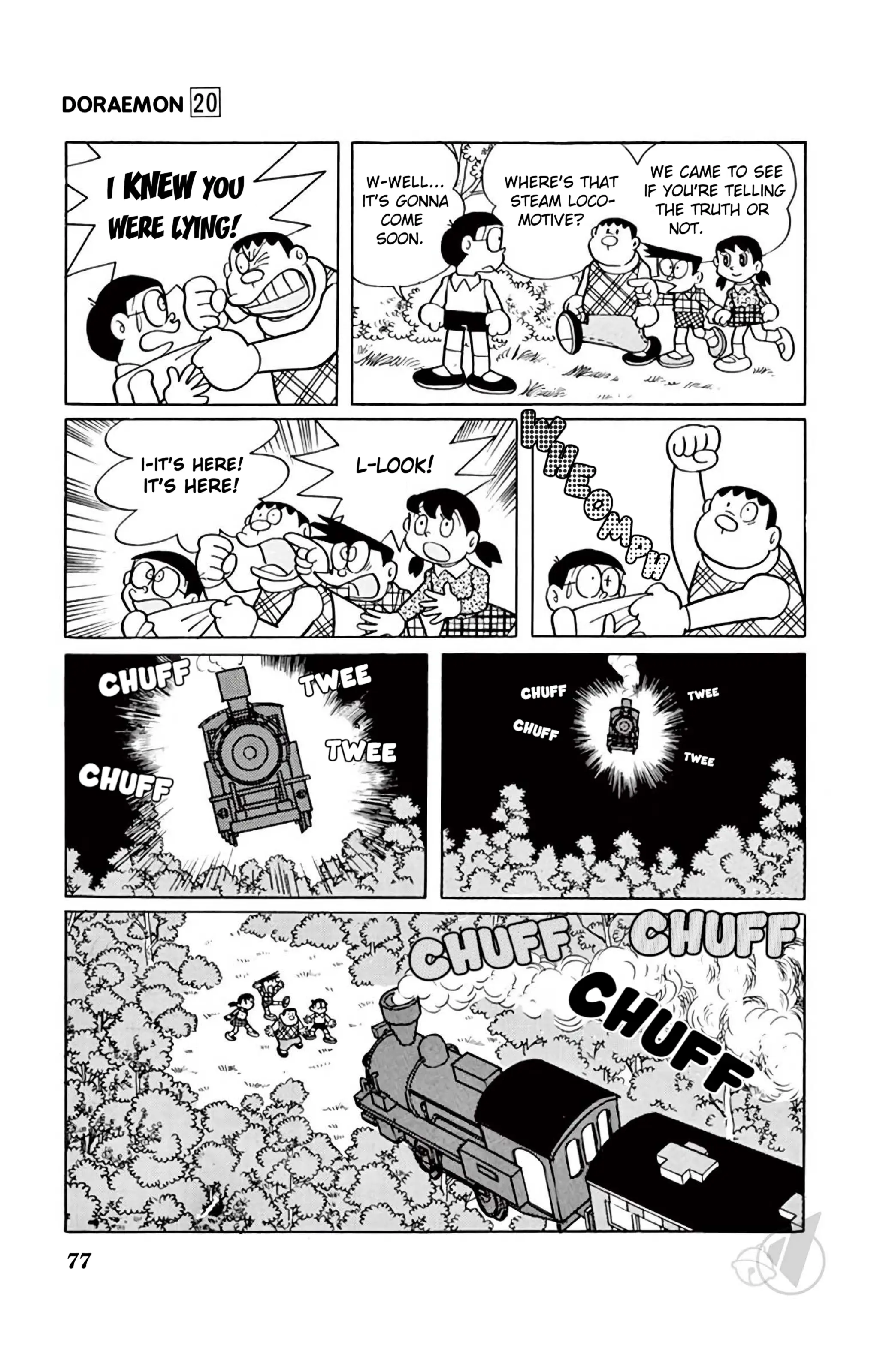 Doraemon - Vol.20 Chapter 367: Night On The Milky Way Railroad