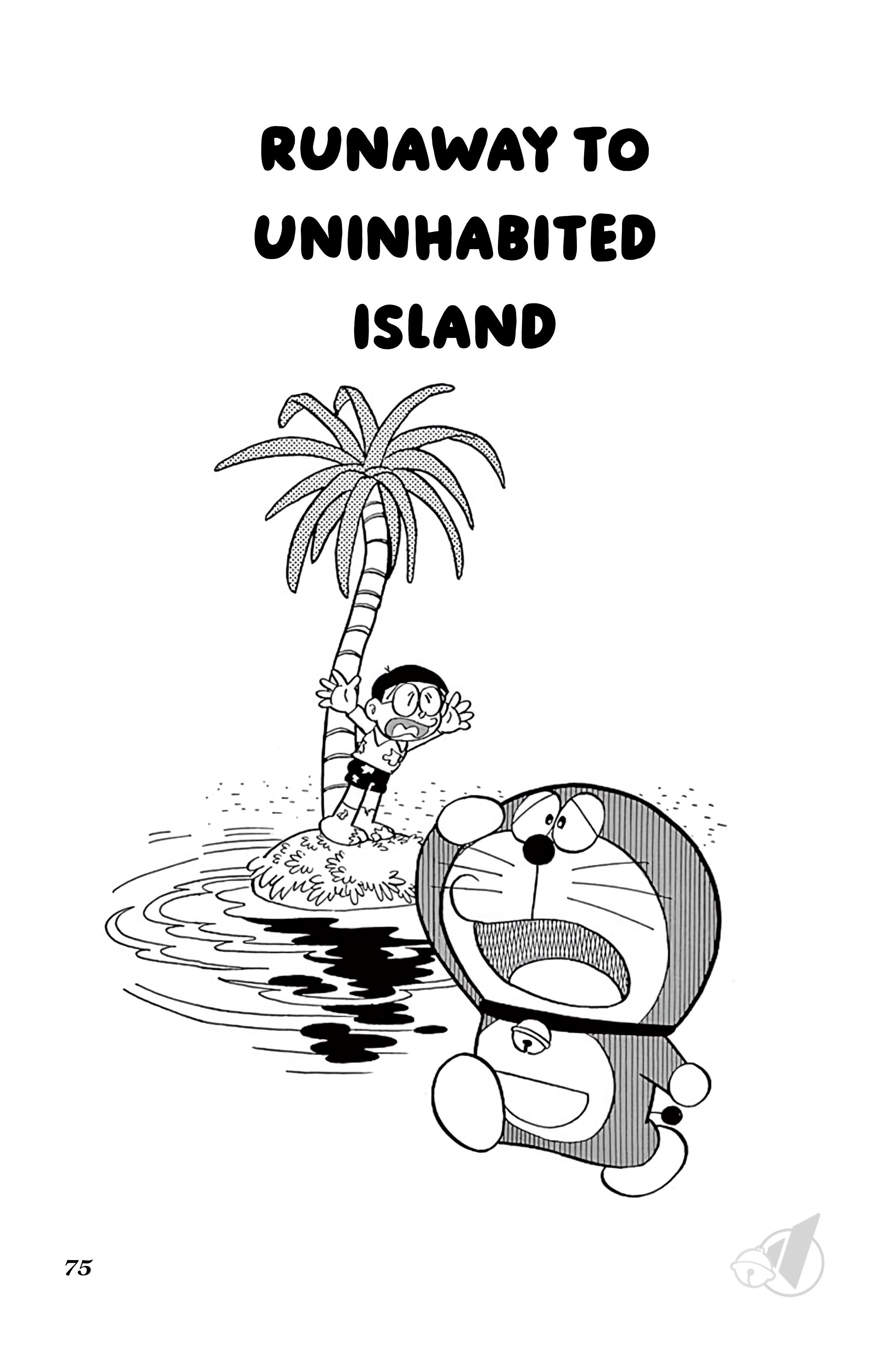 Doraemon - Vol.14 Chapter 255: Runaway To Uninhabited Island