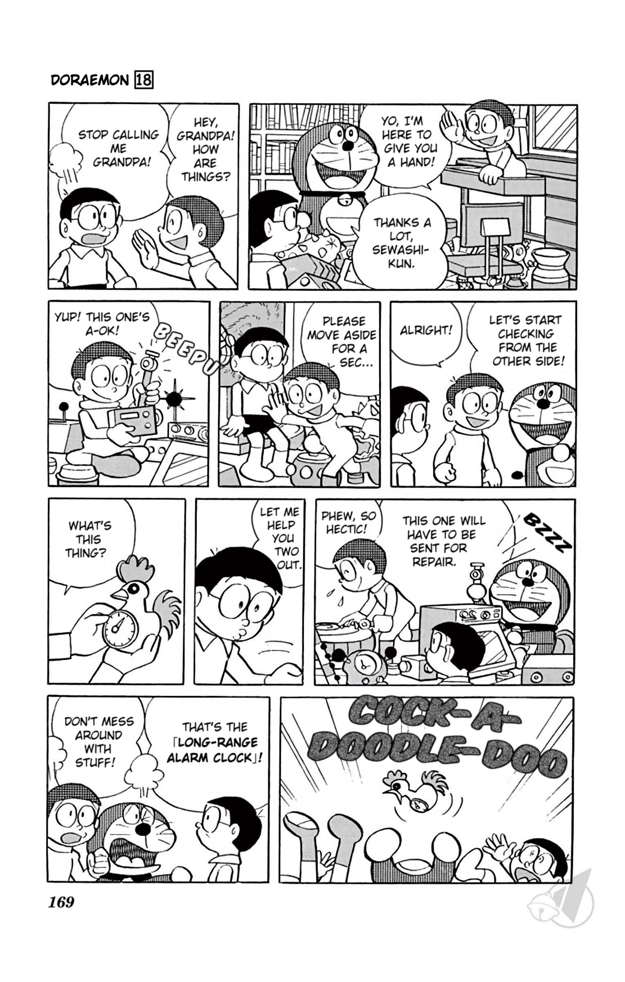 Doraemon - Vol.18 Chapter 339: Hundred Trials Timer