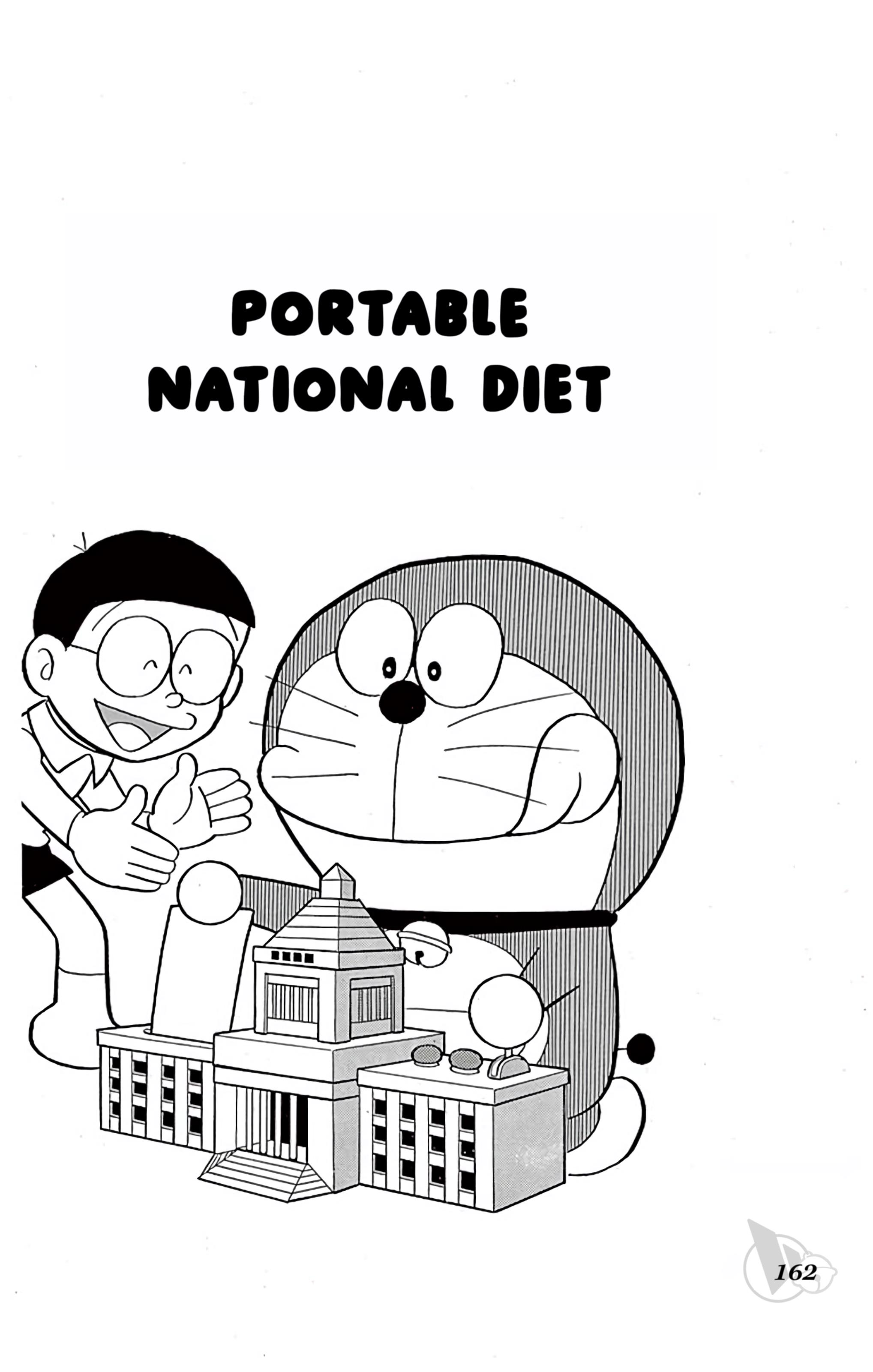 Doraemon - Vol.15 Chapter 282: Portable National Diet