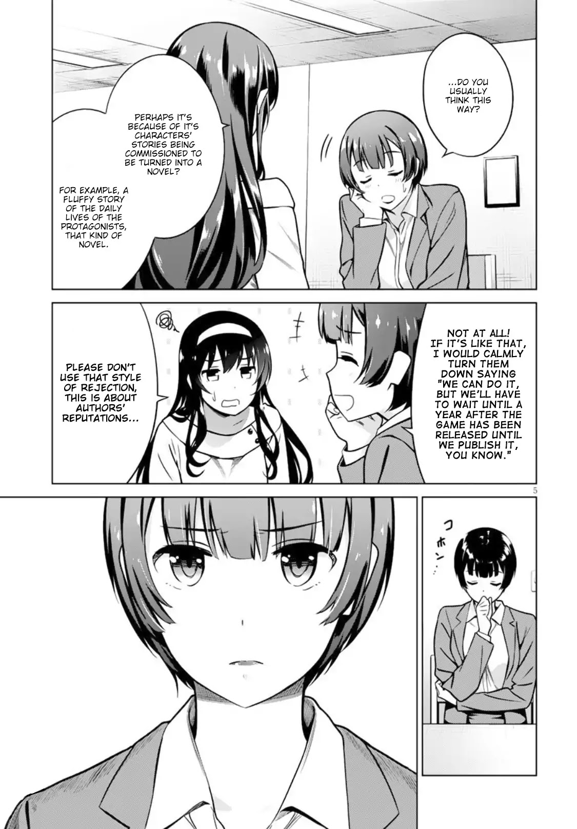 Saenai Kanojo No Sodatekata: Girls Side - Chapter 5