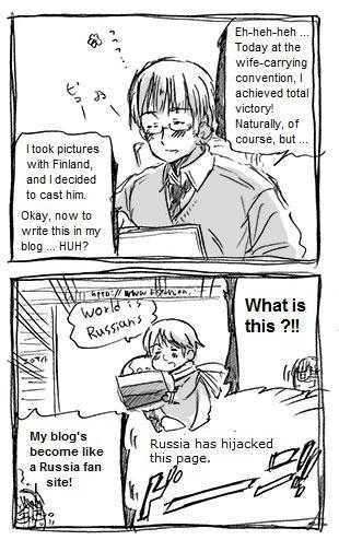 Hetalia - Vol.ex Chapter 7 : The Sort Of Lenient Fight Between Russia And Me