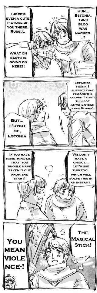 Hetalia - Vol.ex Chapter 7 : The Sort Of Lenient Fight Between Russia And Me