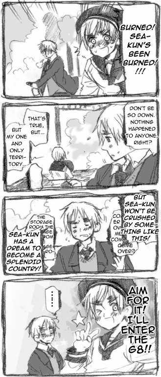 Hetalia - Vol.ex Chapter 8 : It S Sealand-Kun!