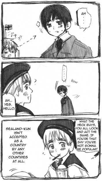 Hetalia - Vol.ex Chapter 8 : It S Sealand-Kun!