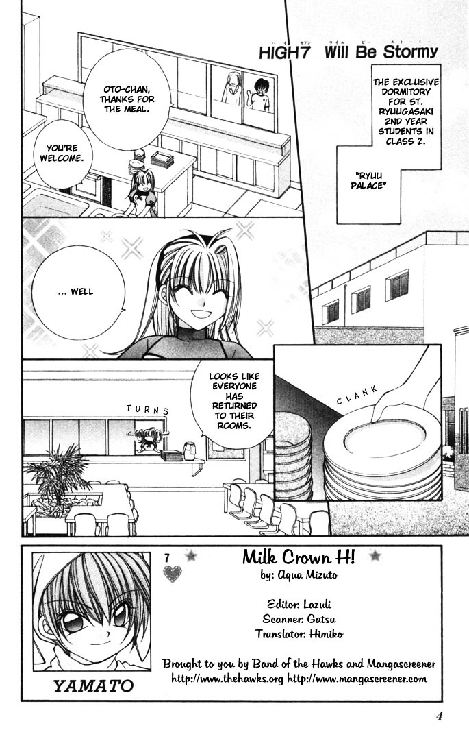 Milk Crown H - Vol.2 Chapter 7 : High 7 - Will Be Stormy