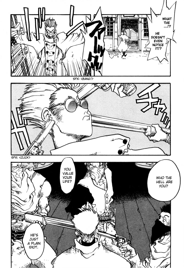 Trigun - Vol.2 Chapter 13.5 : Special Issue: Trigun Pilot [Extra]