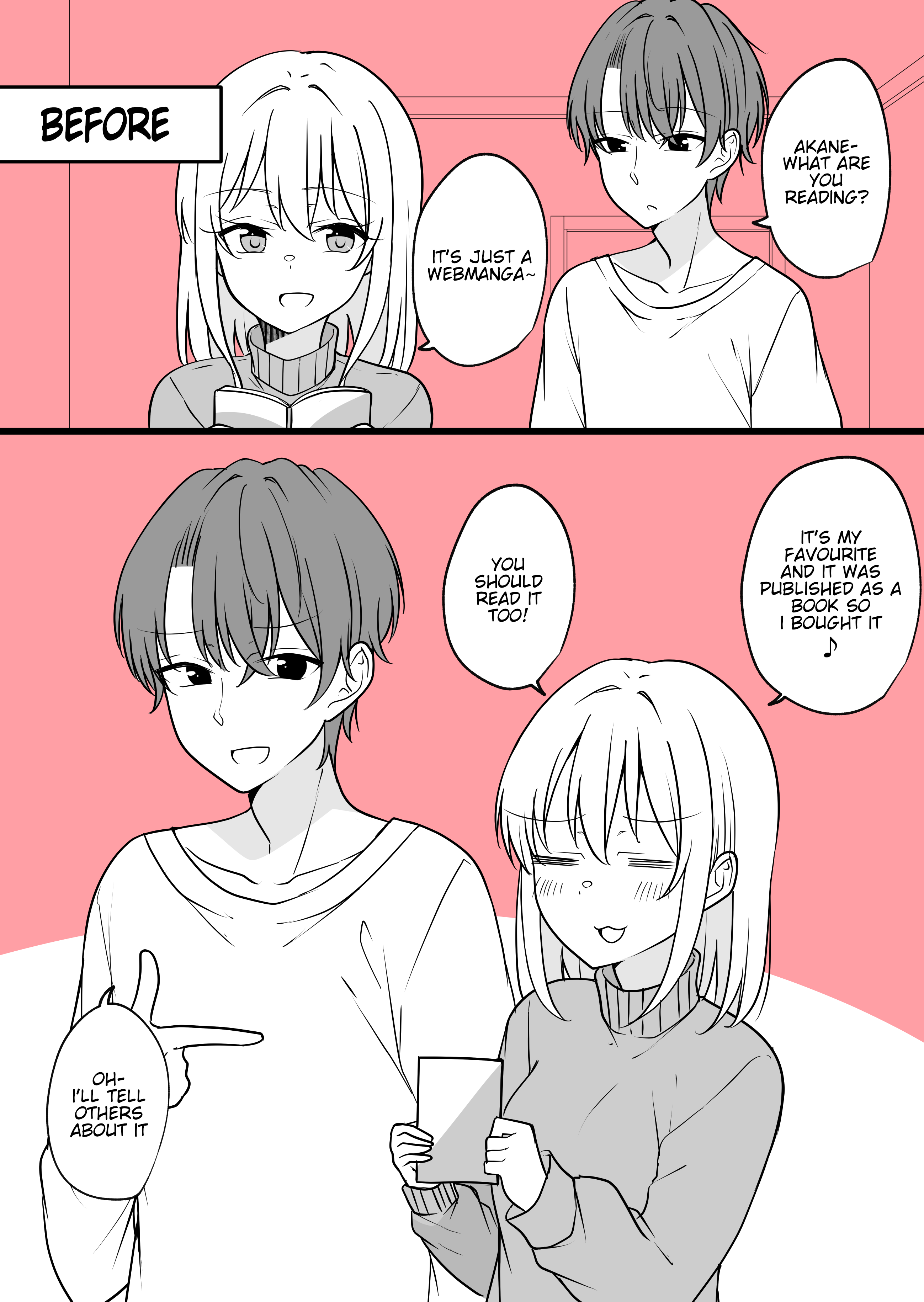 Daily Life Of A Couple In Which The Boyfriend Became A Girl One Day - Chapter 44.5