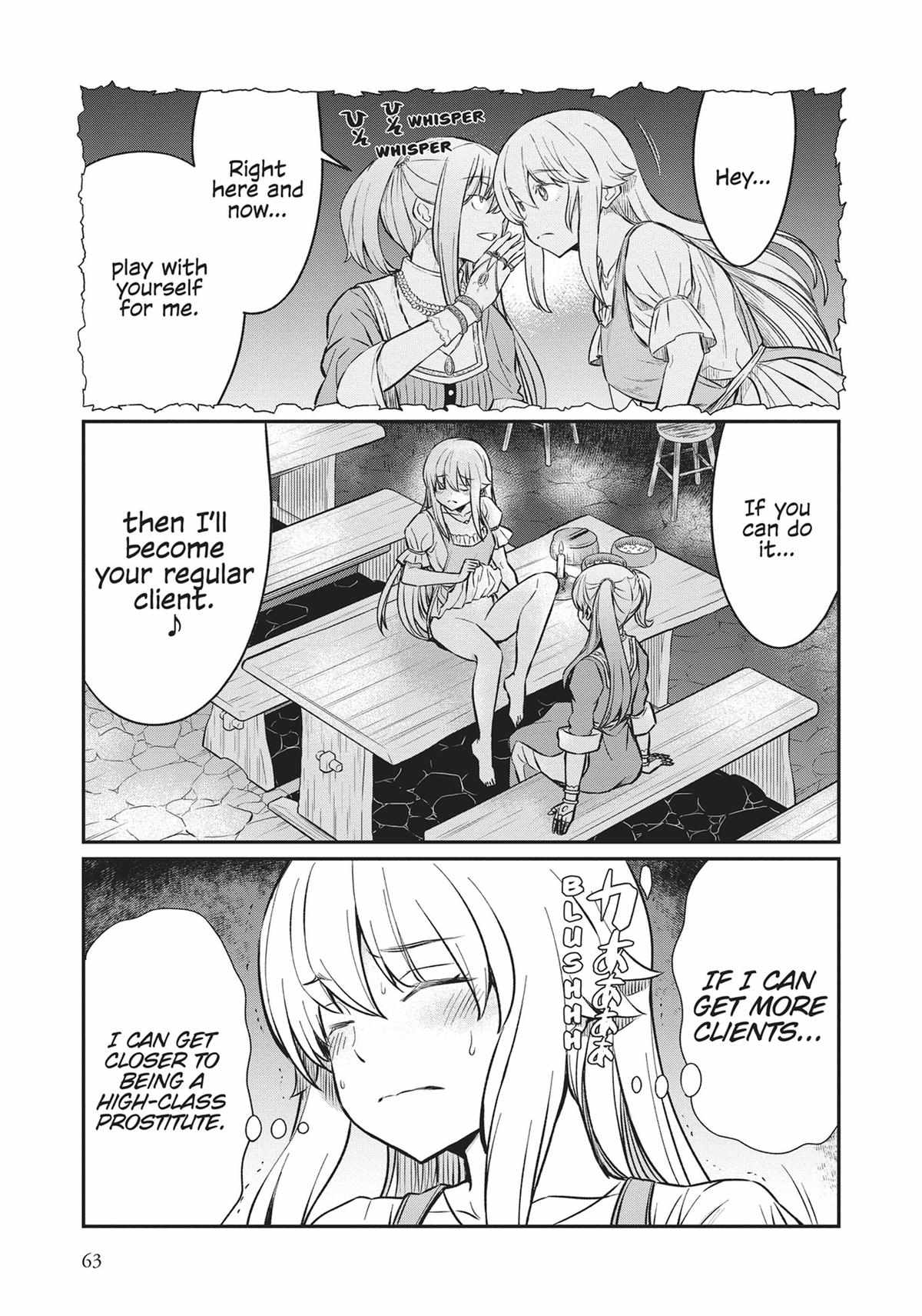 Becoming Princess Knight And Working At Yuri Brothel - Chapter 18