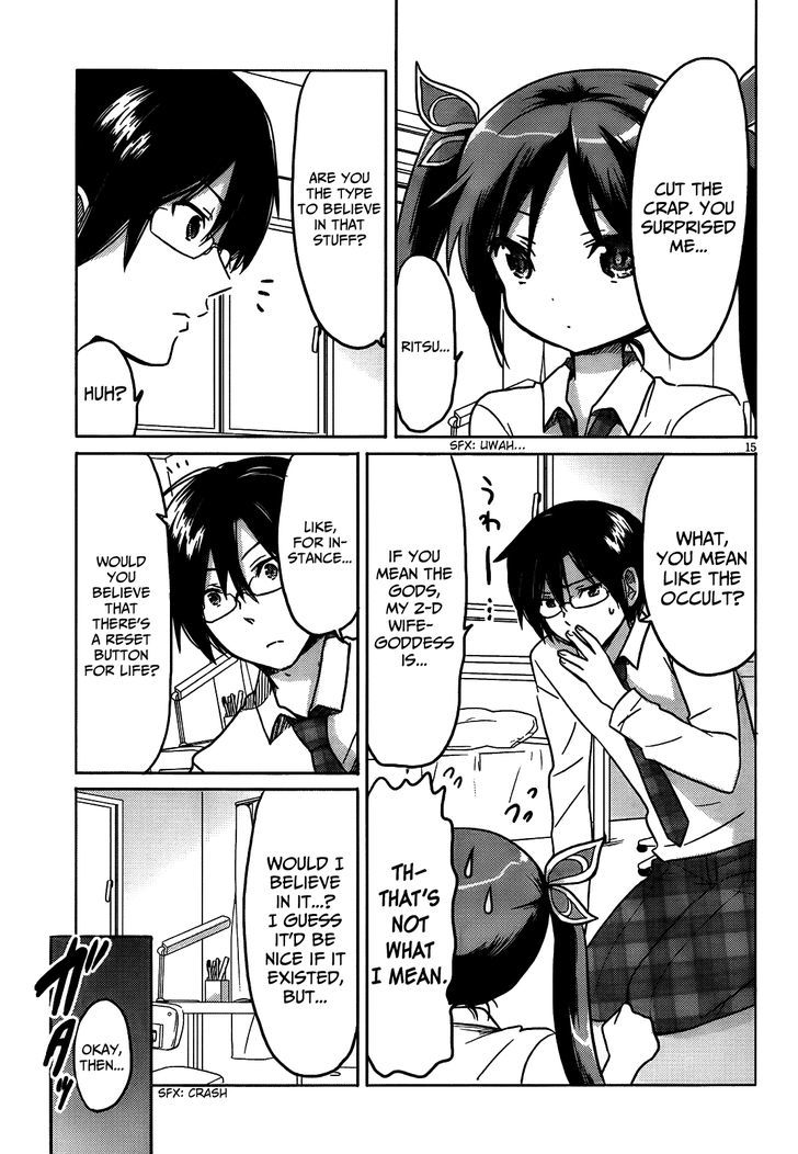 Boku To Kanojo No Renai Mokuroku - Chapter 13 : Friend-San S Prophecies And Reset