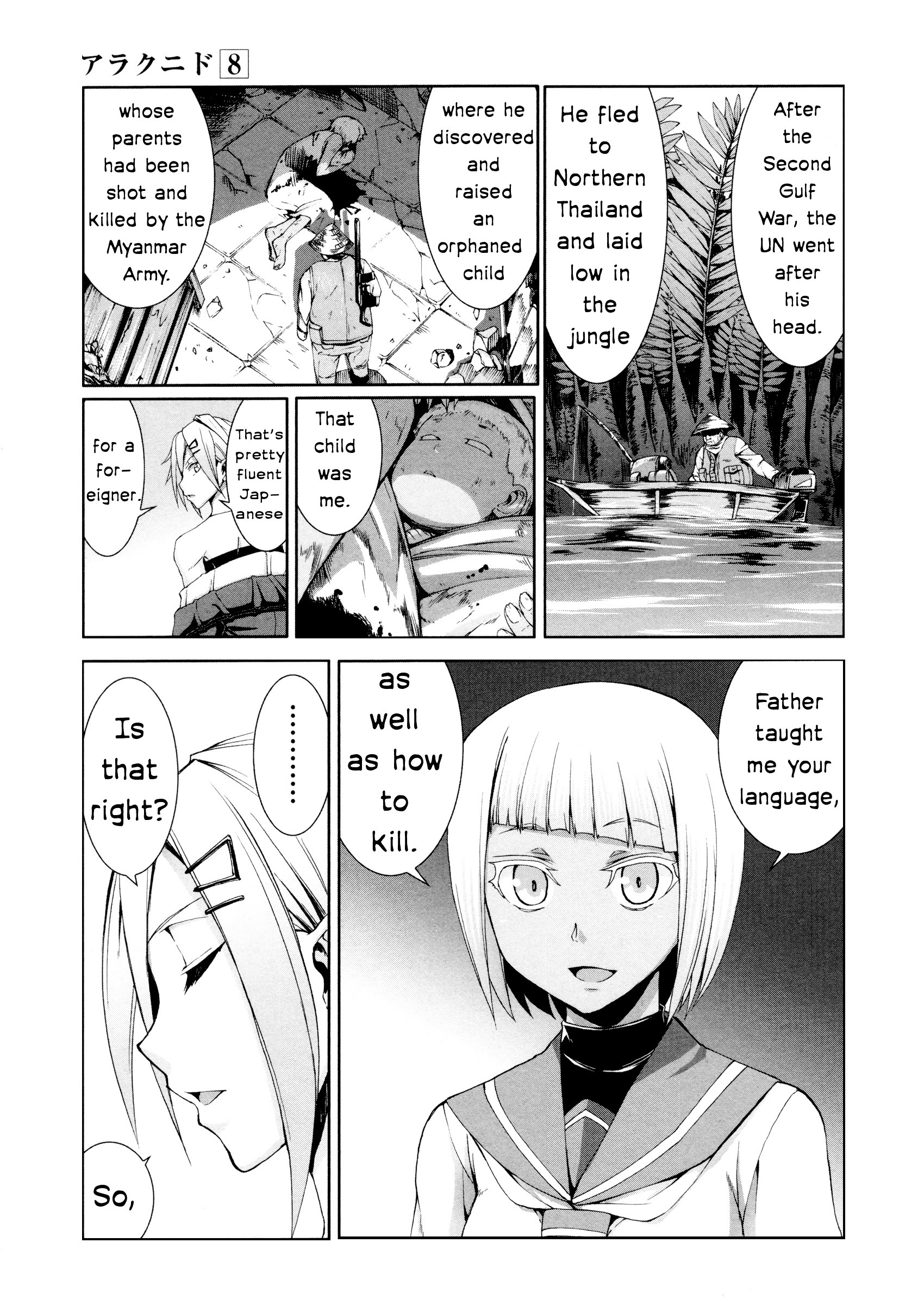 Arachnid - Vol.8 Chapter 36 : I'm Looking For A "Friend"