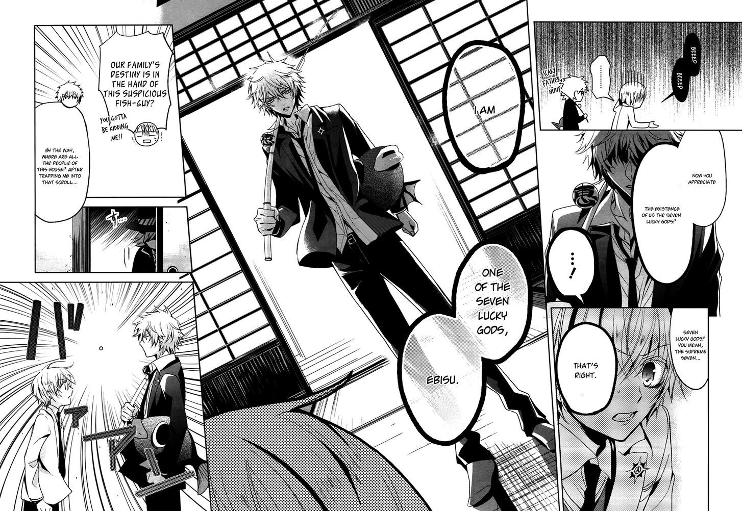 Shichifuku Mafia - Vol.1 Chapter 1 : Blonde Boy And Flapping Snapper