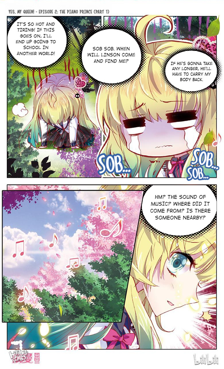 Yes, My Queen! - Chapter 3: The Piano Prince (Part 1)