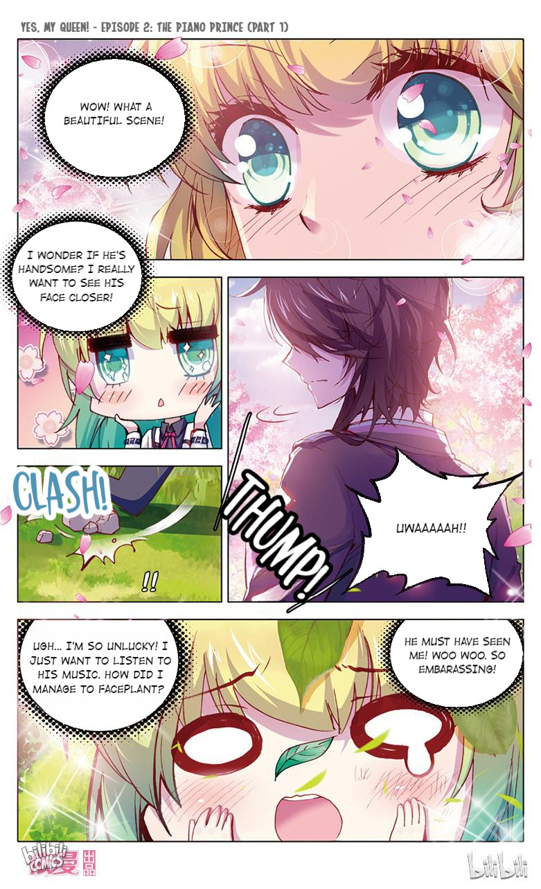 Yes, My Queen! - Chapter 3: The Piano Prince (Part 1)