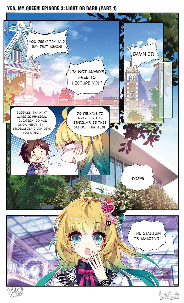 Yes, My Queen! - Chapter 5: Light Or Dark (Part 1)