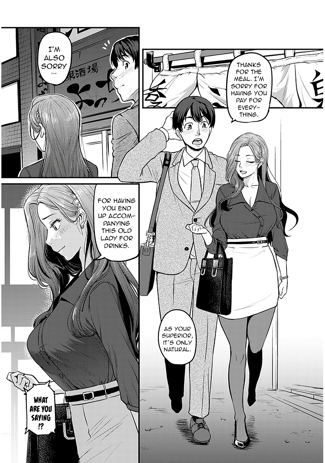 Shigoto Kaeri, Dokushin No Bijin Doushi Ni Tanomarete - Chapter 1