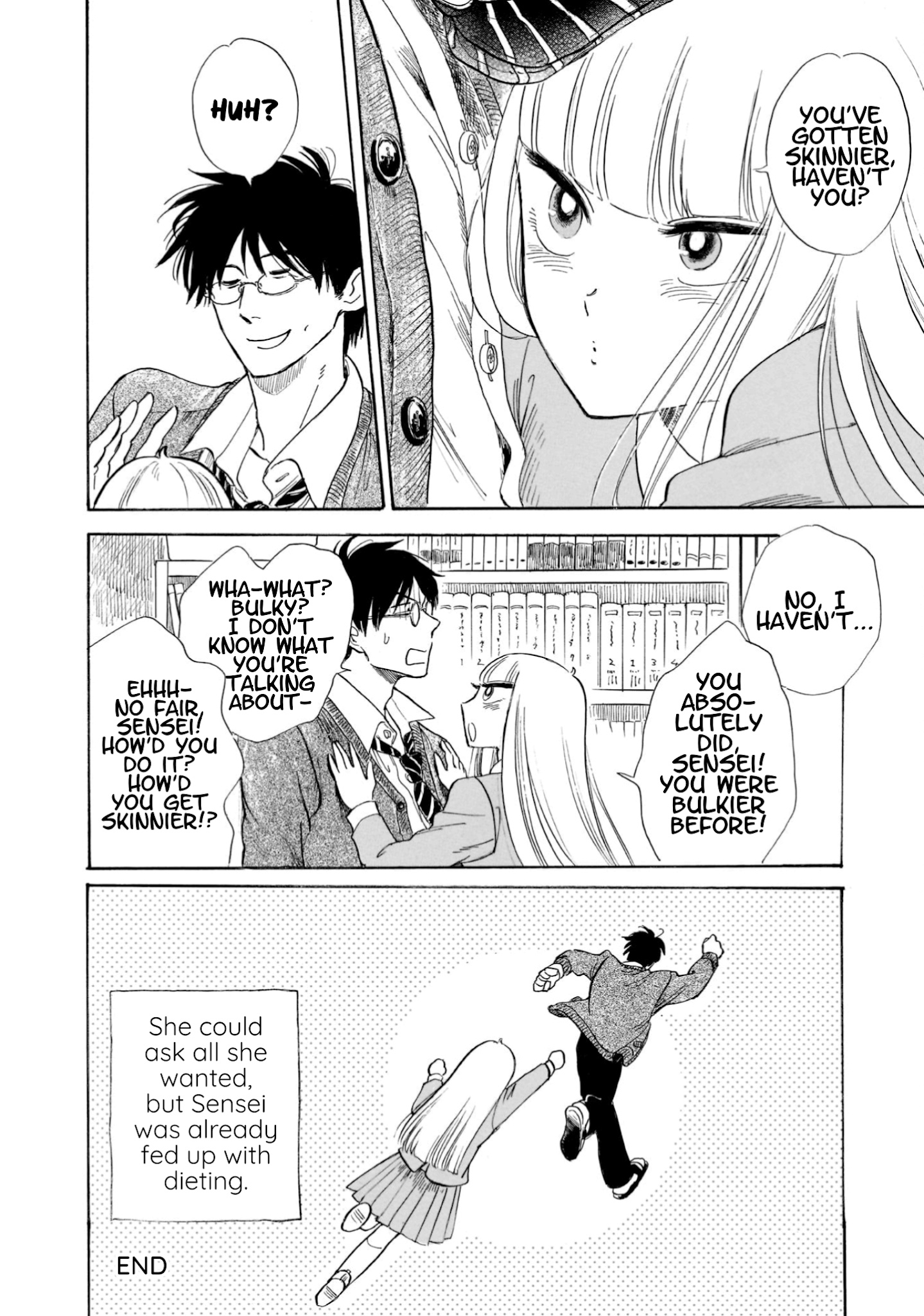 Shiota-Sensei To Amai-Chan - Chapter 20: Diet